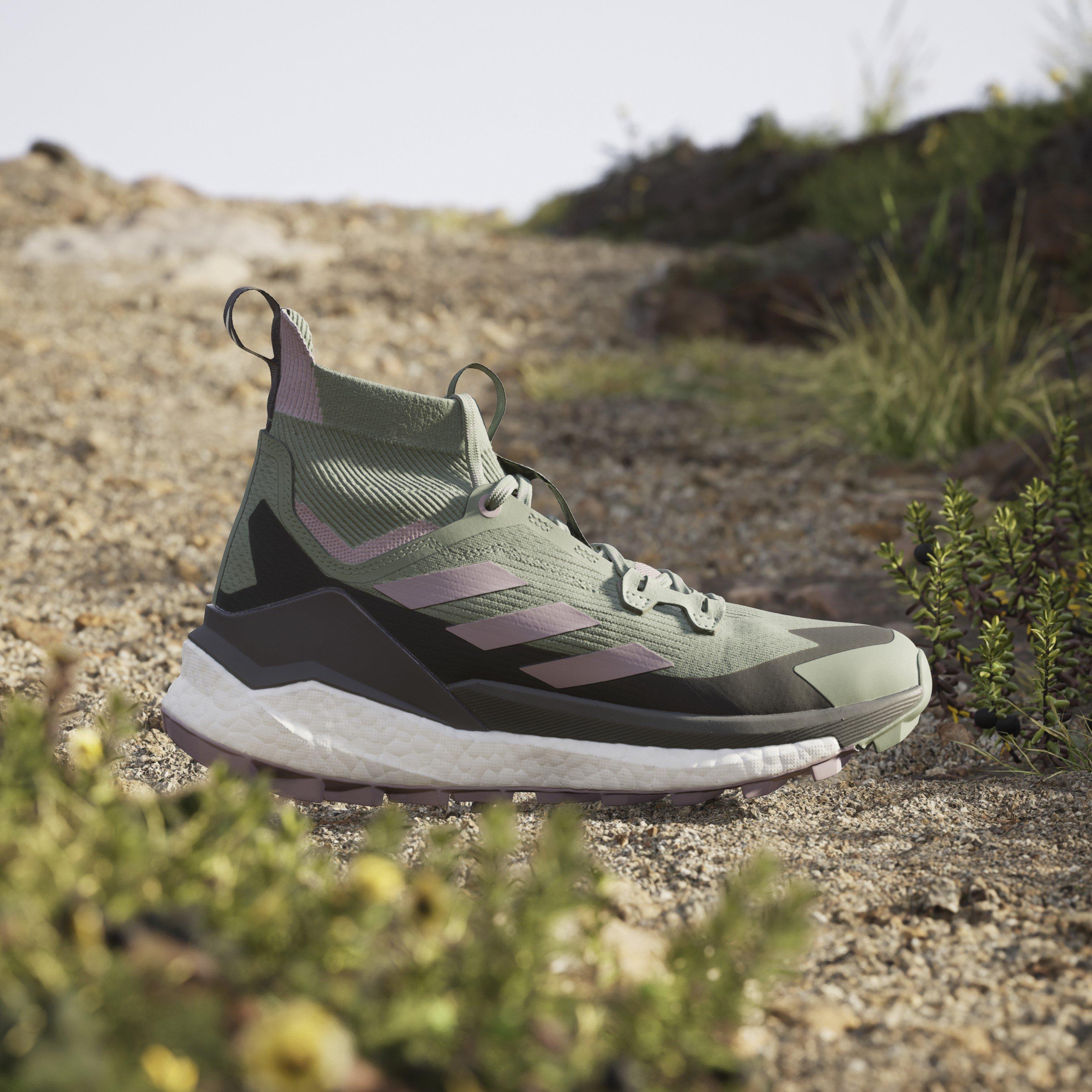 Verde - adidas - Terrex Free Hiker Non Waterproof Hiking Shoes - 9