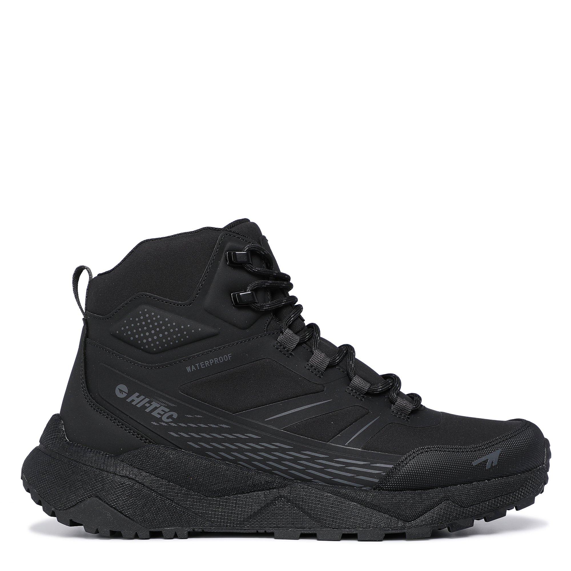 Black/DkGry - Hi Tec - Men's Waterproof Hiking Boots