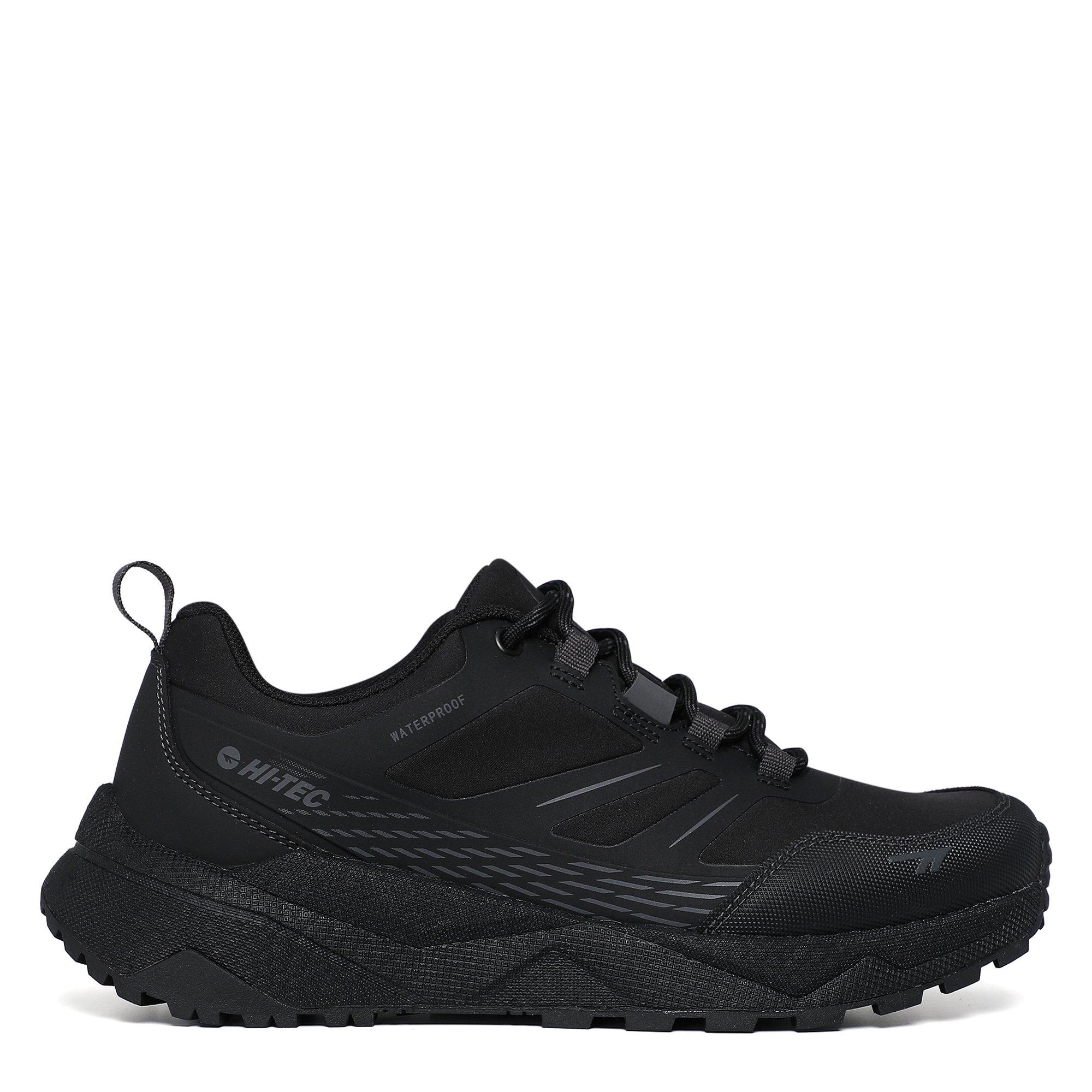 Black/DkGry - Hi Tec - Men's Waterproof Hiking Shoes
