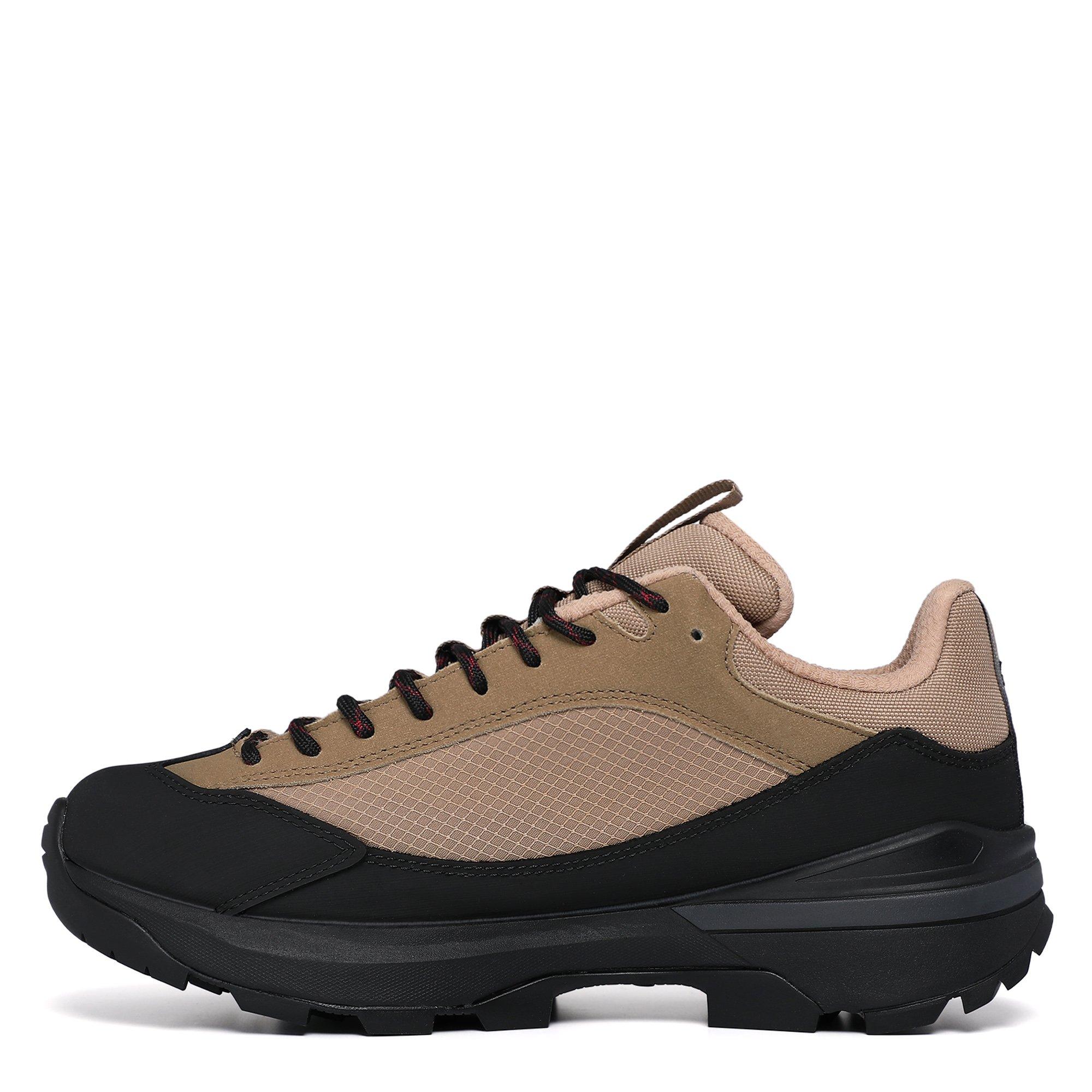 Taupe/Black - Hi Tec - Crest Waterproof Womens Hiking Shoes - 2