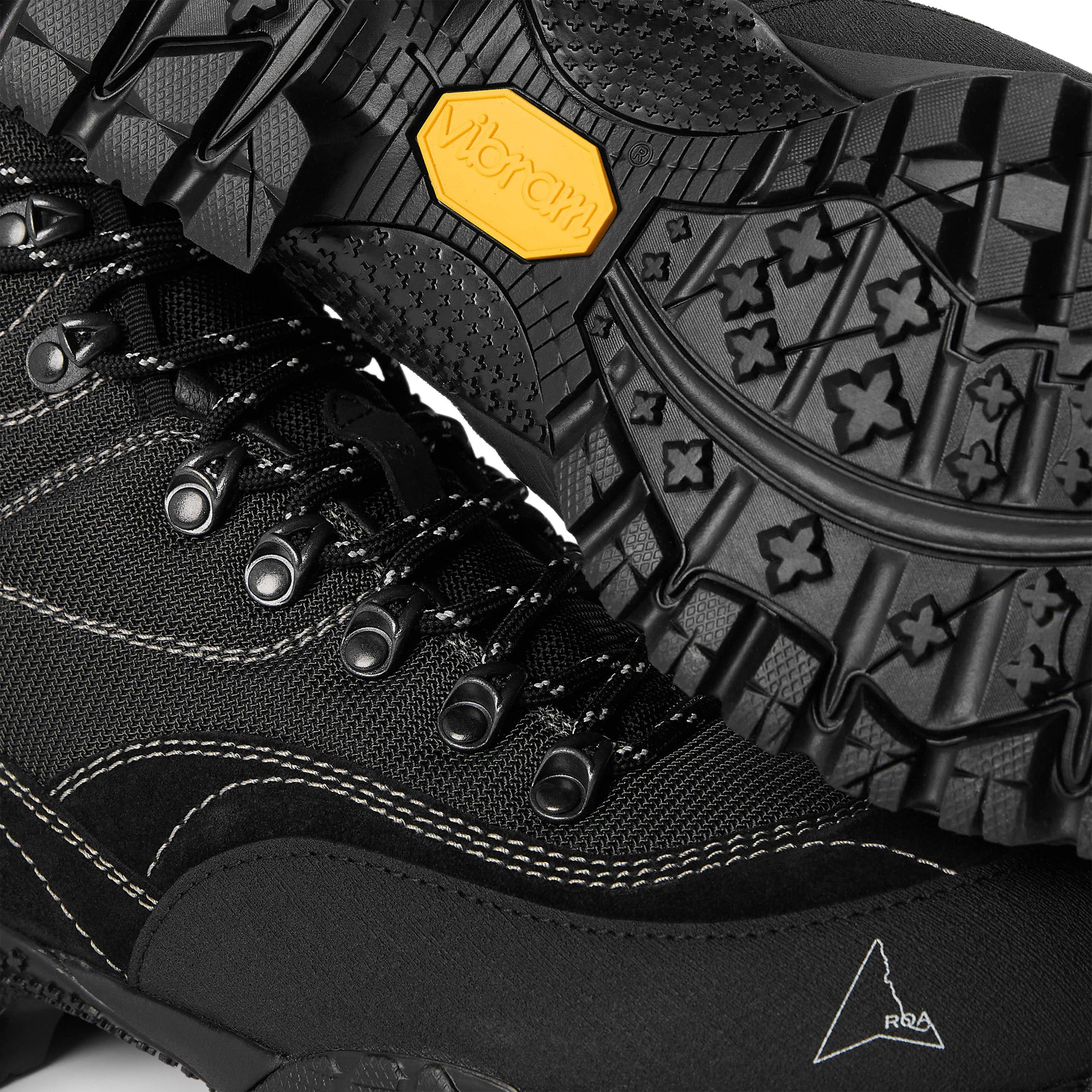 Black - ROA - Men's Andreas Raw Waterproof Hiking Boots - 3