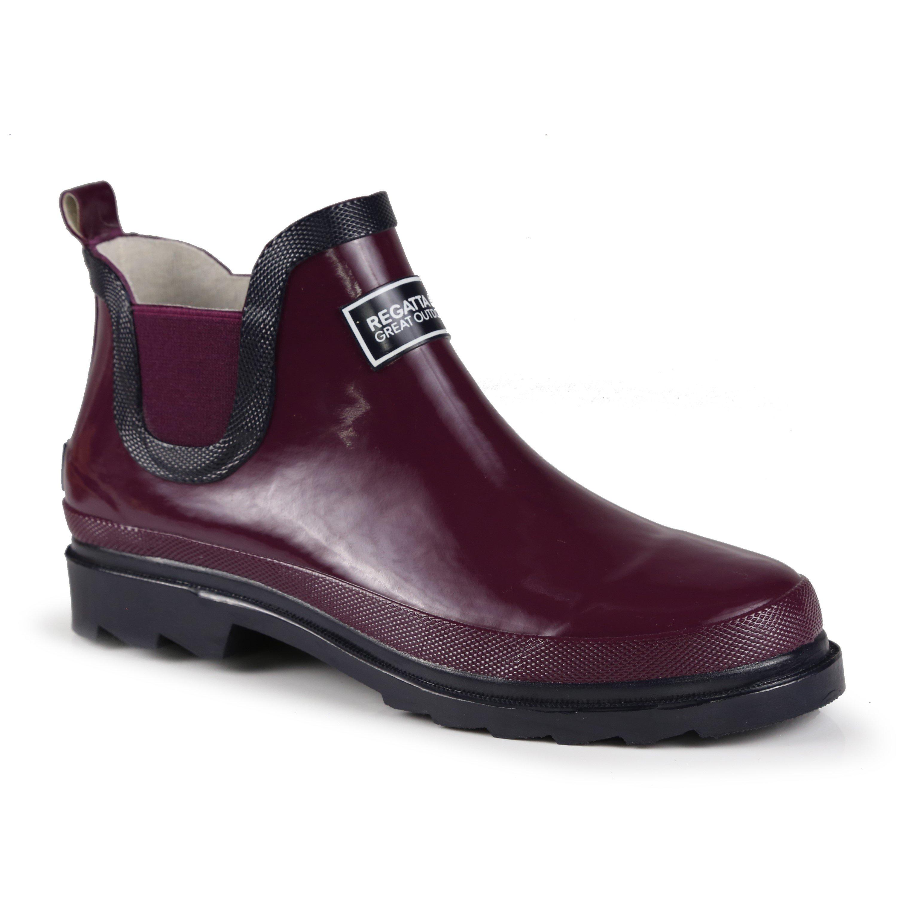 Prune/Iron - Regatta - Women's Harper Wellies - 1