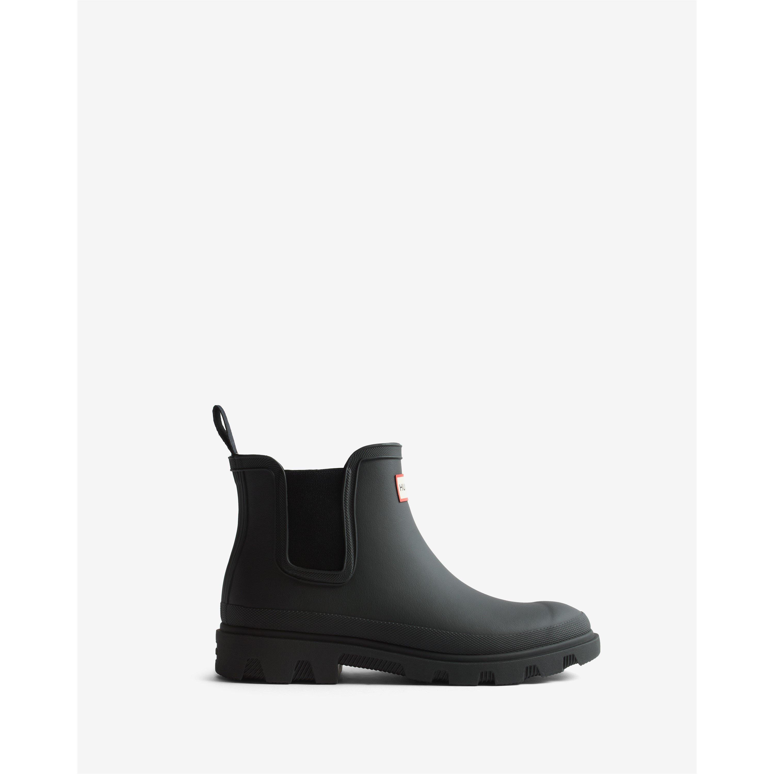 Black - Hunter - Women's Downpour Short Wellingtons - 1