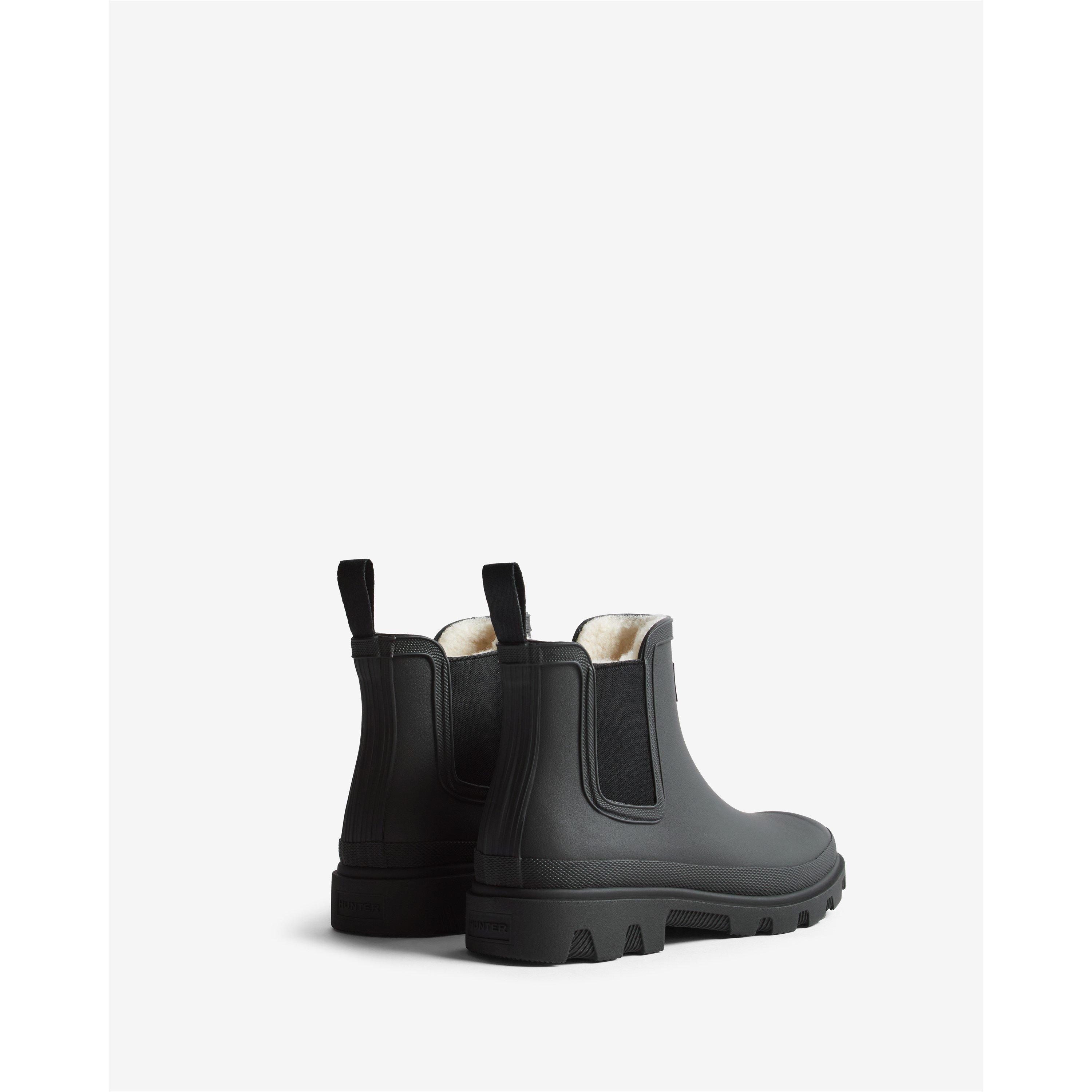 Black - Hunter - Women's Downpour Short Wellingtons - 3