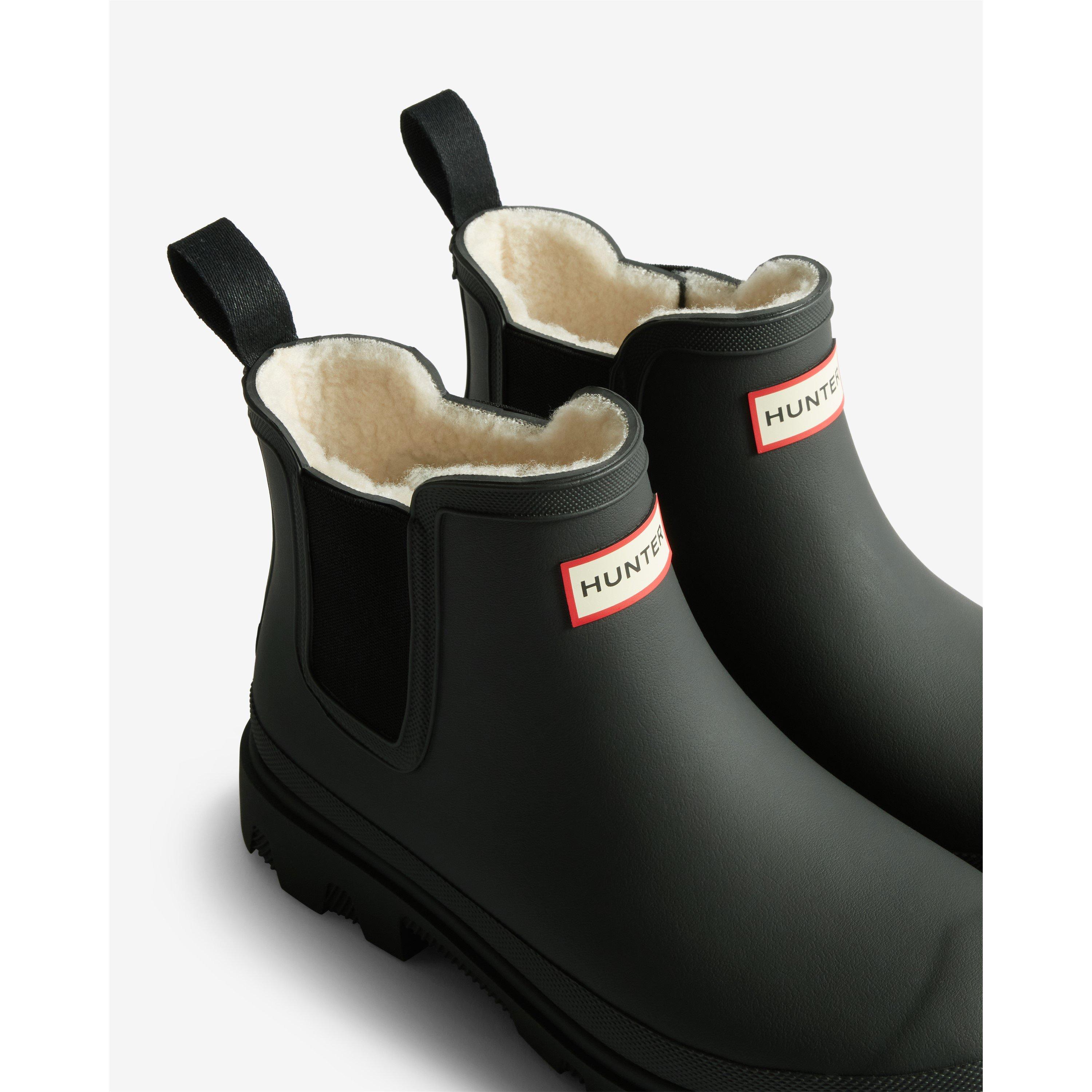 Black - Hunter - Women's Downpour Short Wellingtons - 5