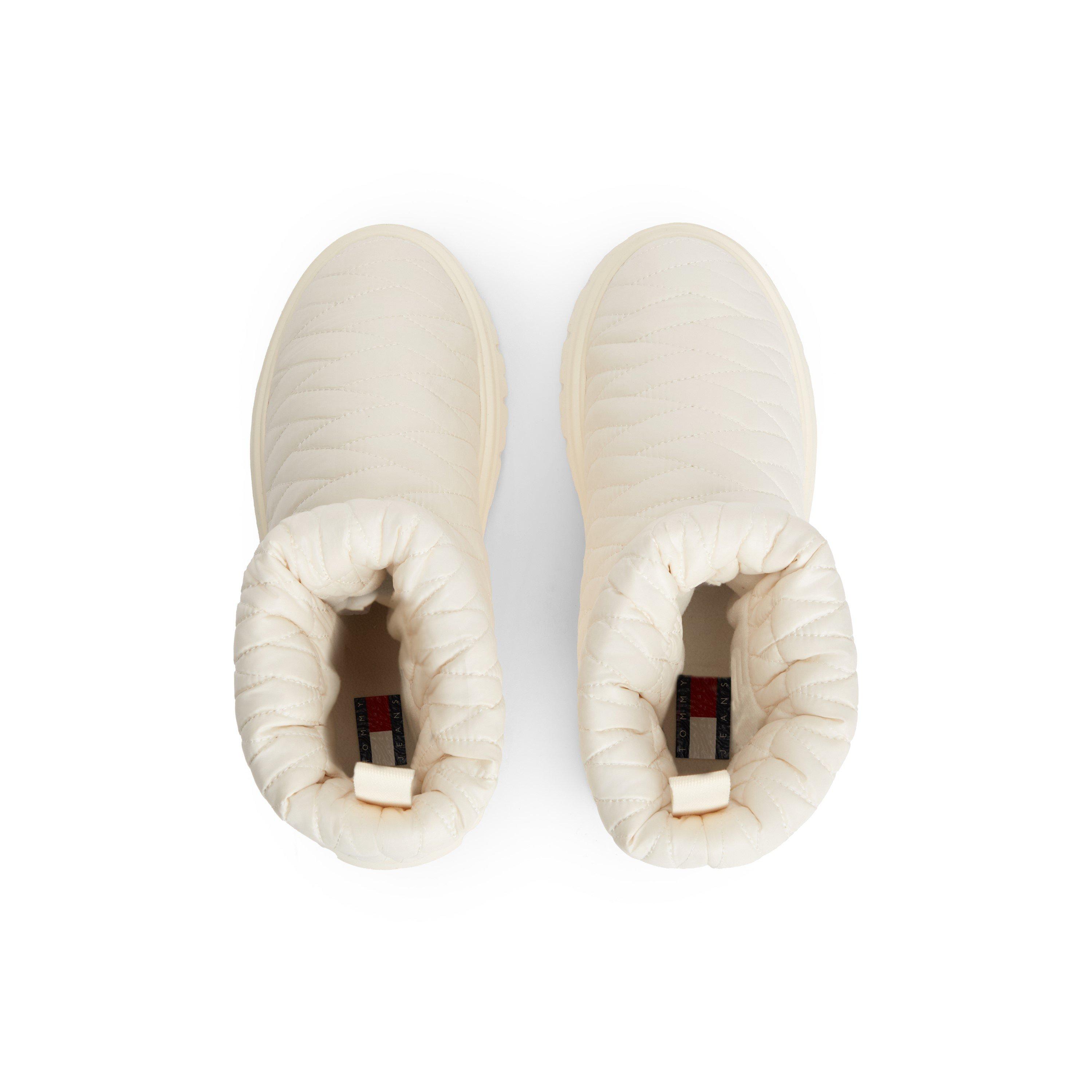 Cream - Tommy Jeans - Women's Quilted Snow Boots - 4