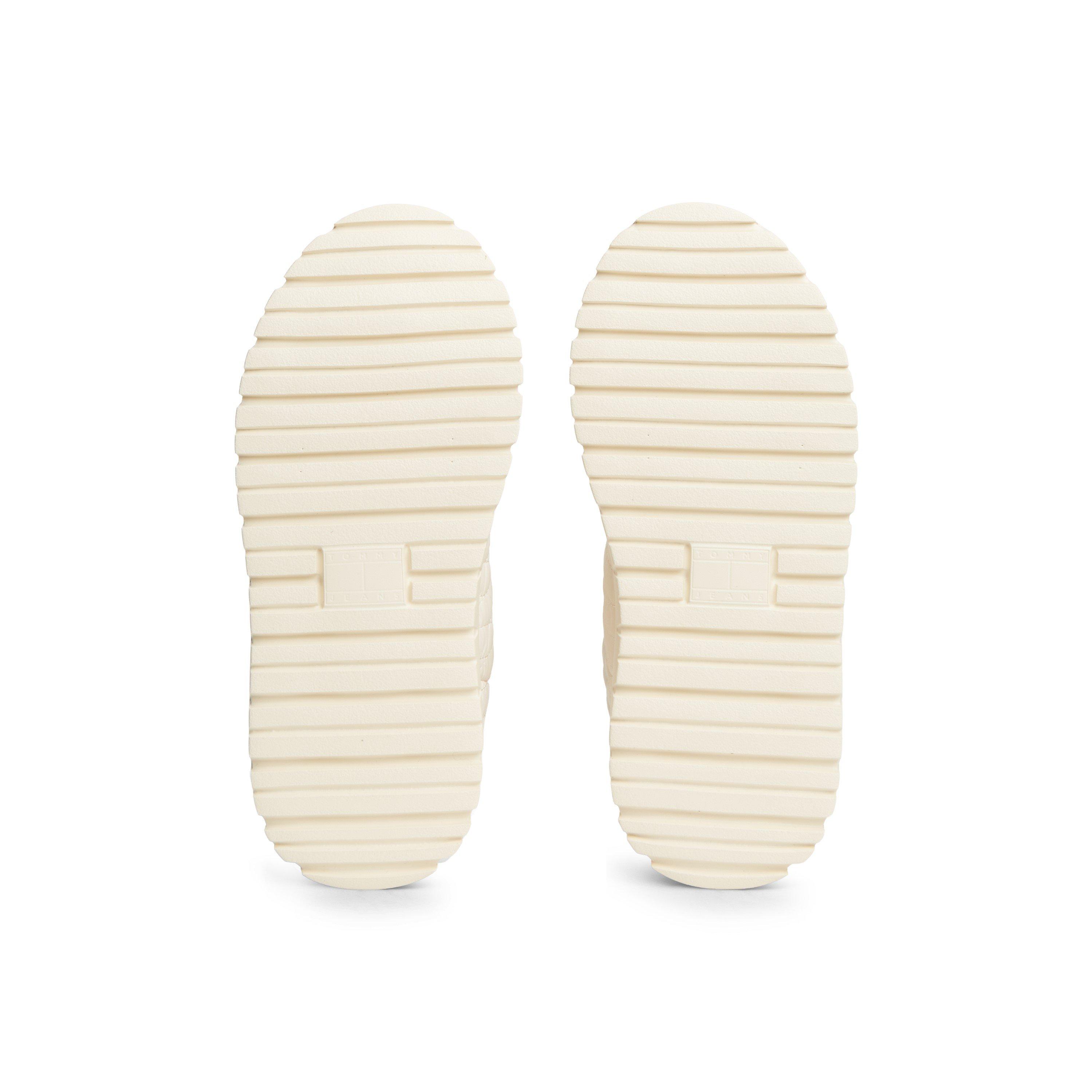 Cream - Tommy Jeans - Women's Quilted Snow Boots - 5
