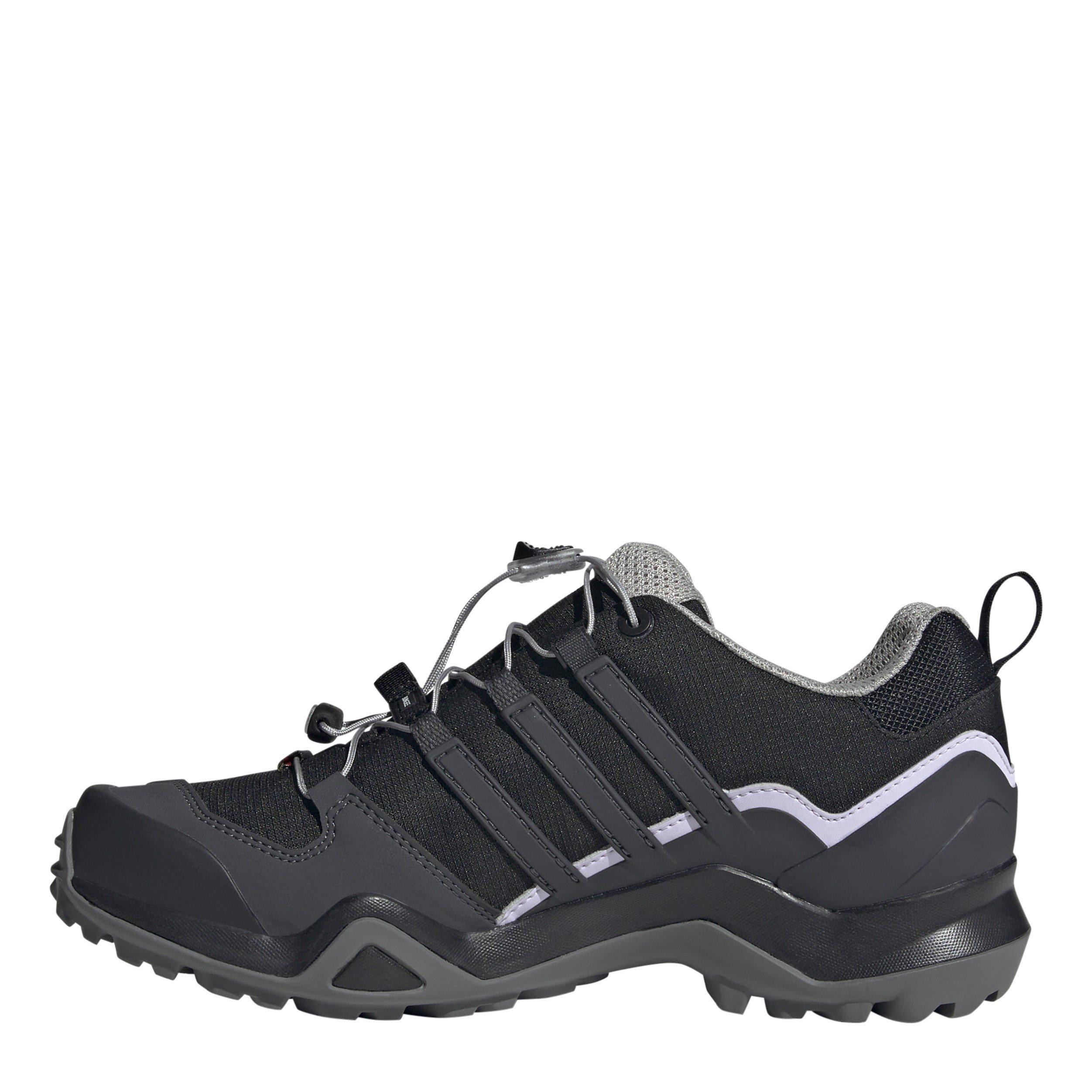 Black/Solid Gre - adidas - Terrex Swift Gore-Tex Waterproof Hiking Shoes - 2