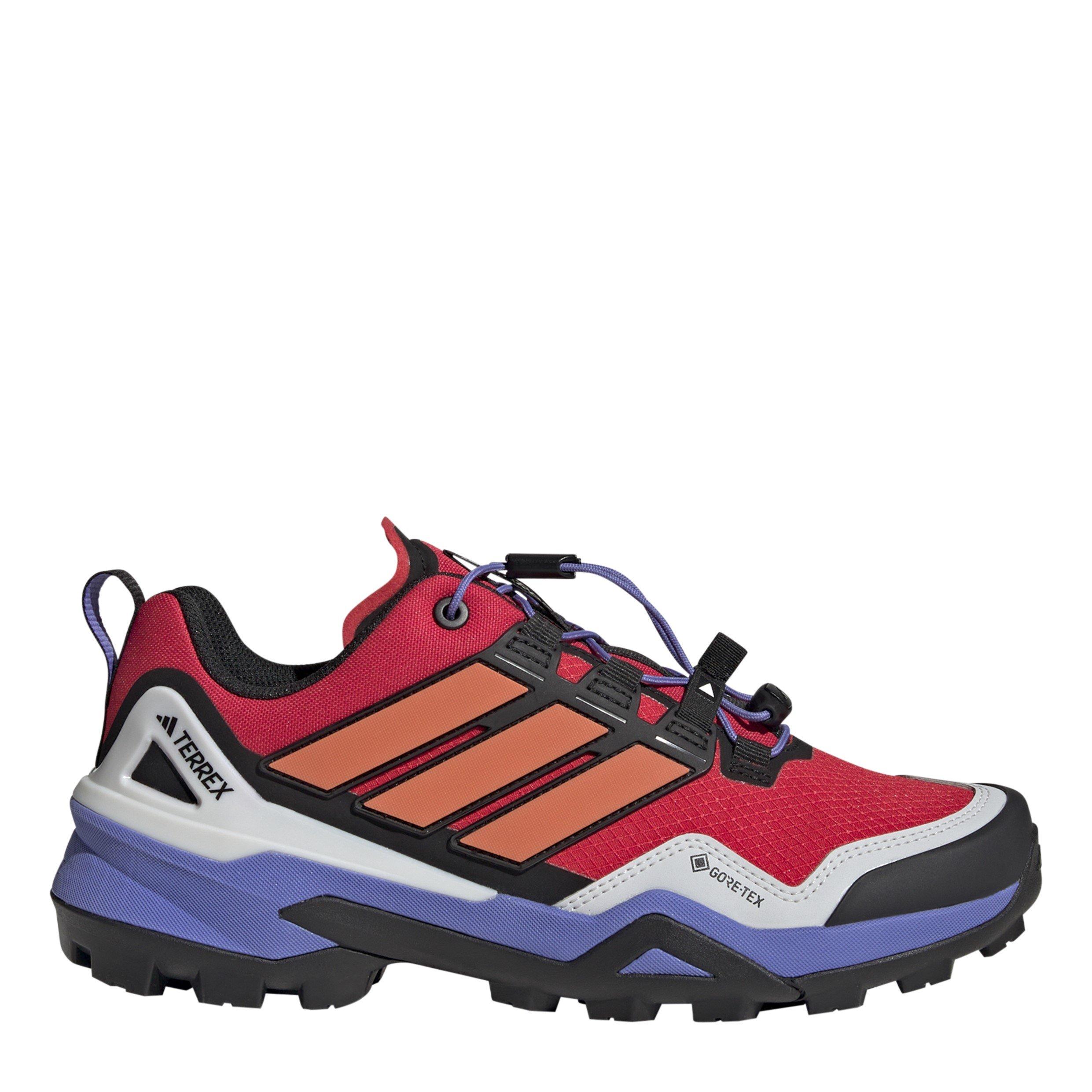Adidas  Adults Non-Waterproof Hiking Shoes - Ruby/Blue/Black - 9.5 (44)