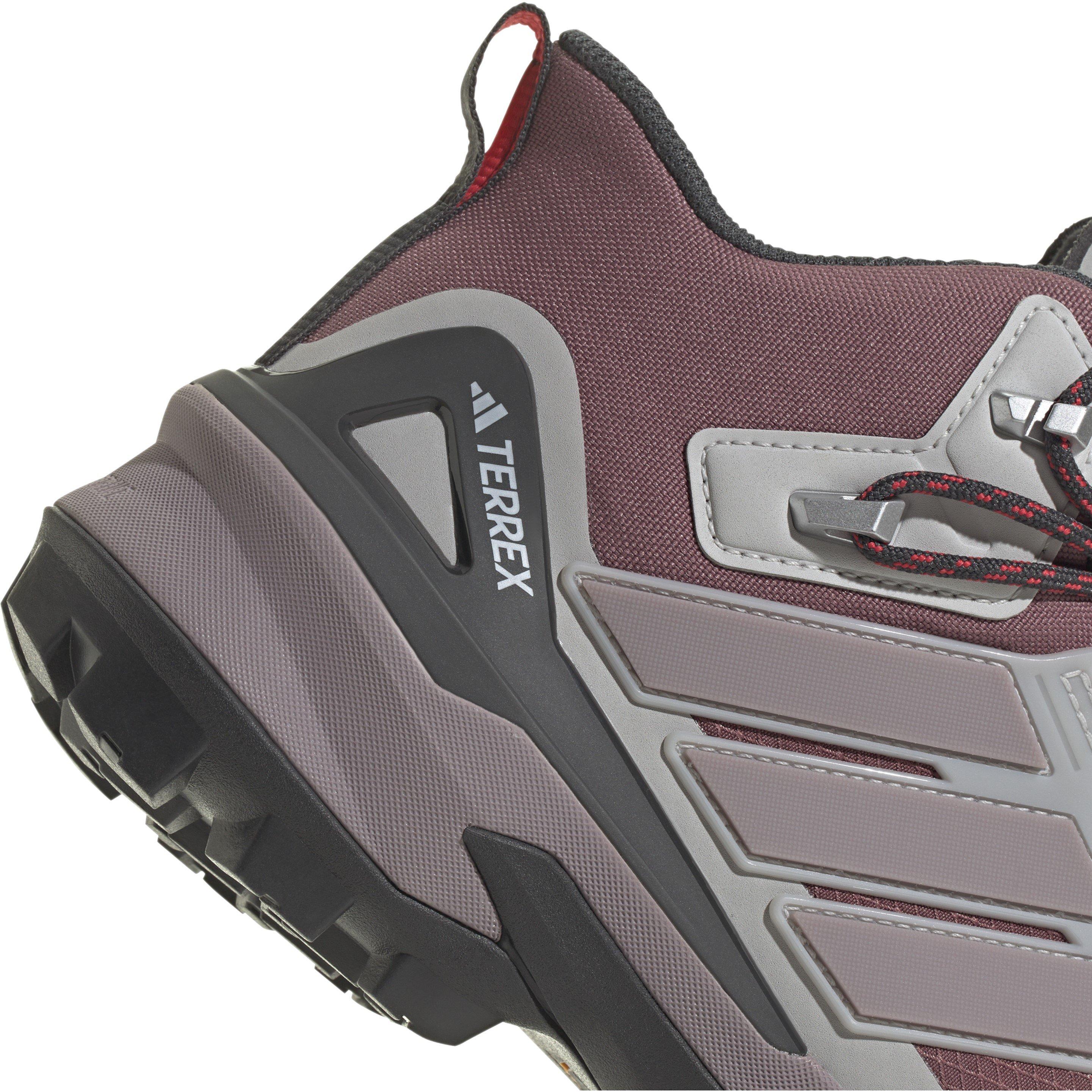 Crmsn/Fig/Gry - adidas - Adults Non-Waterproof Hiking Boots - 8