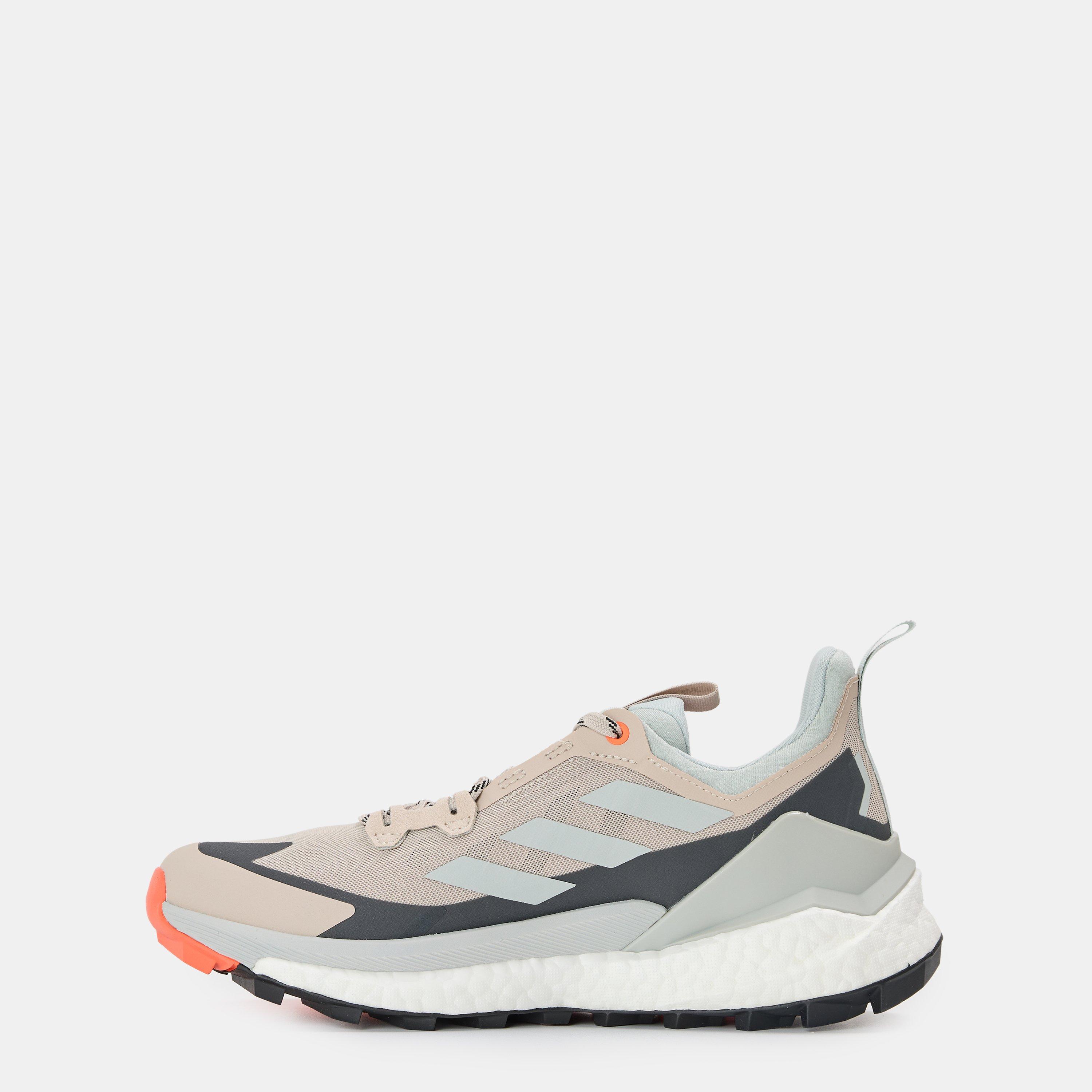 Beige - adidas - Terrex Free Hiker Low Non Waterproof Hiking Shoes - 2