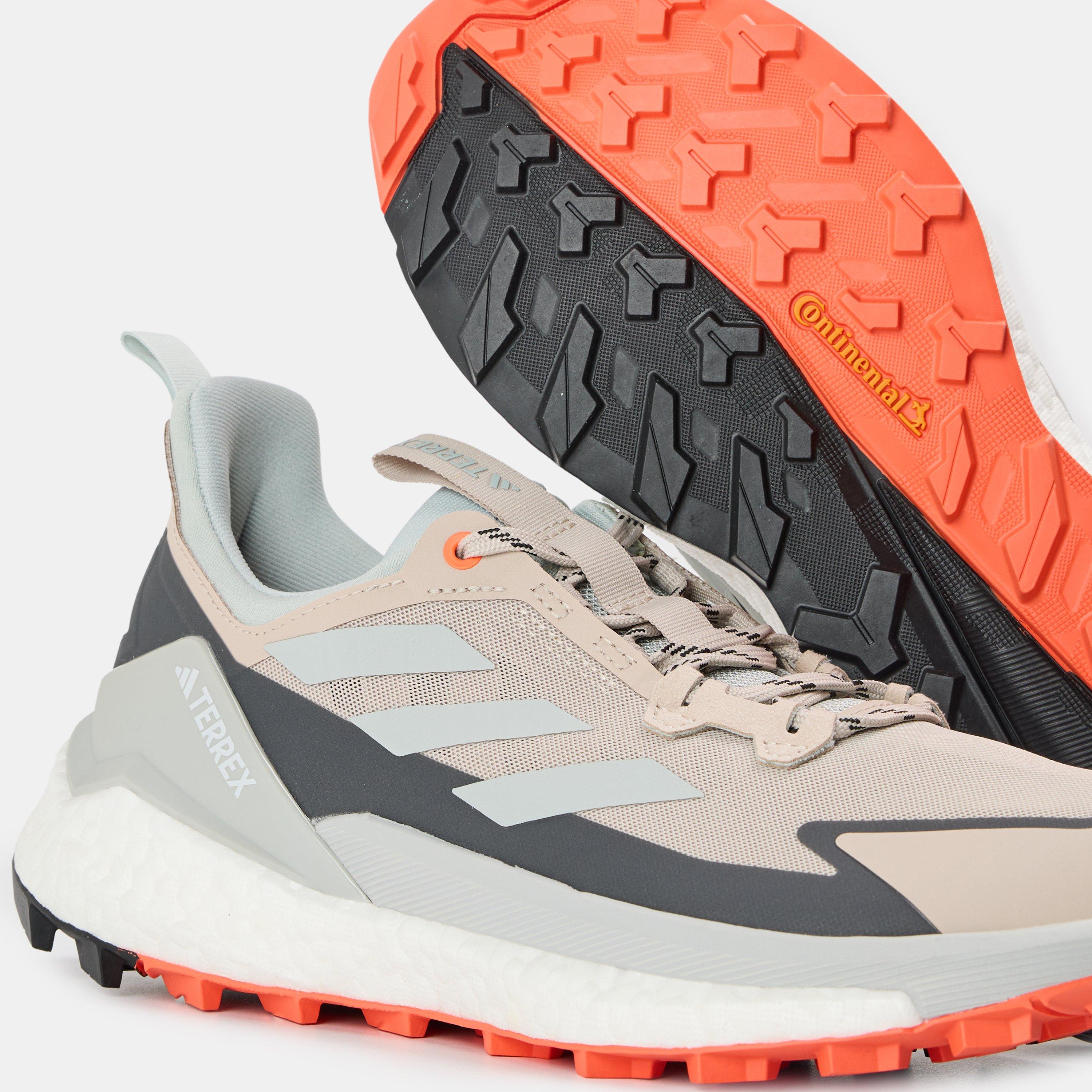 Beige - adidas - Terrex Free Hiker Low Non Waterproof Hiking Shoes - 3