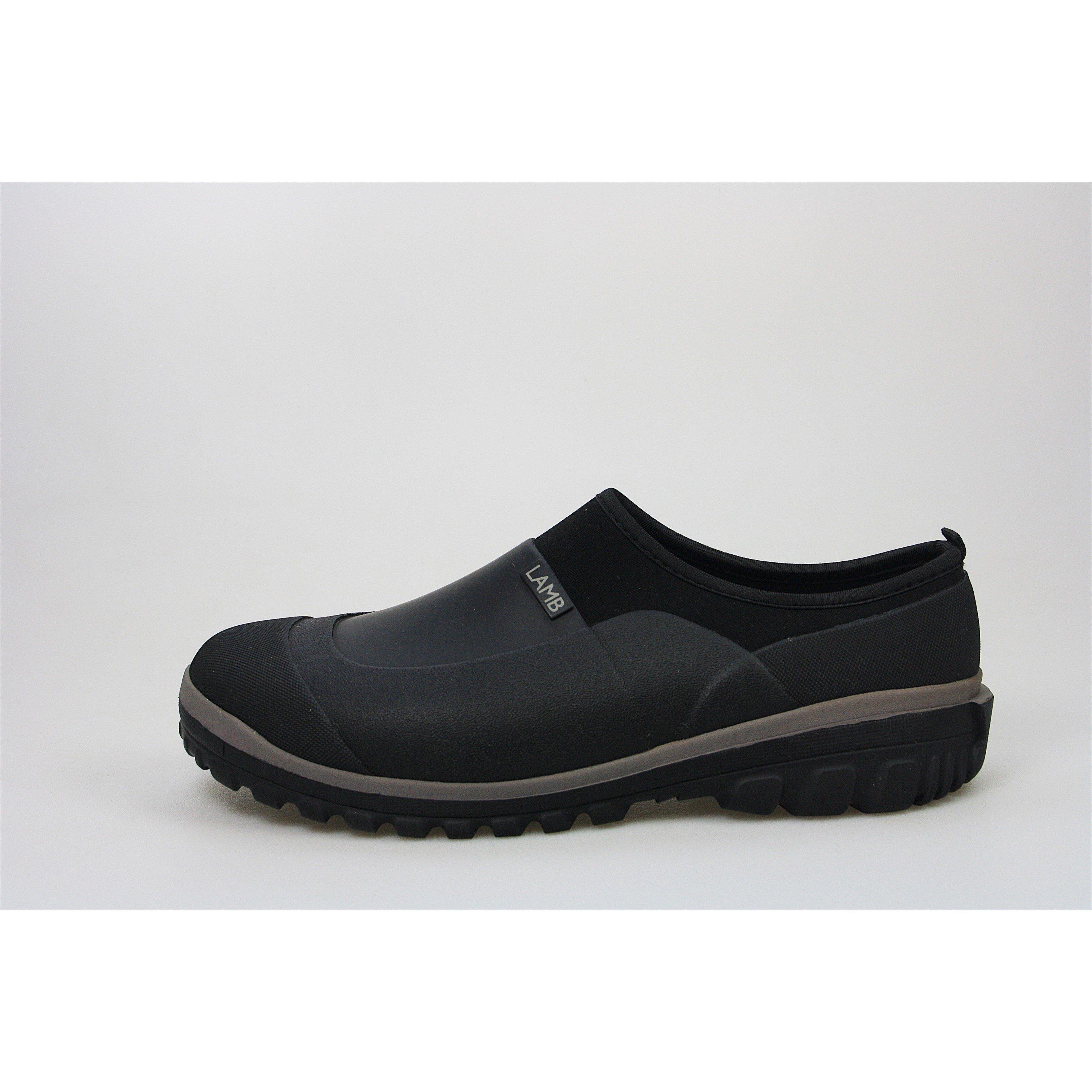 Black - Lamb - Mens Gardening Clog - 1