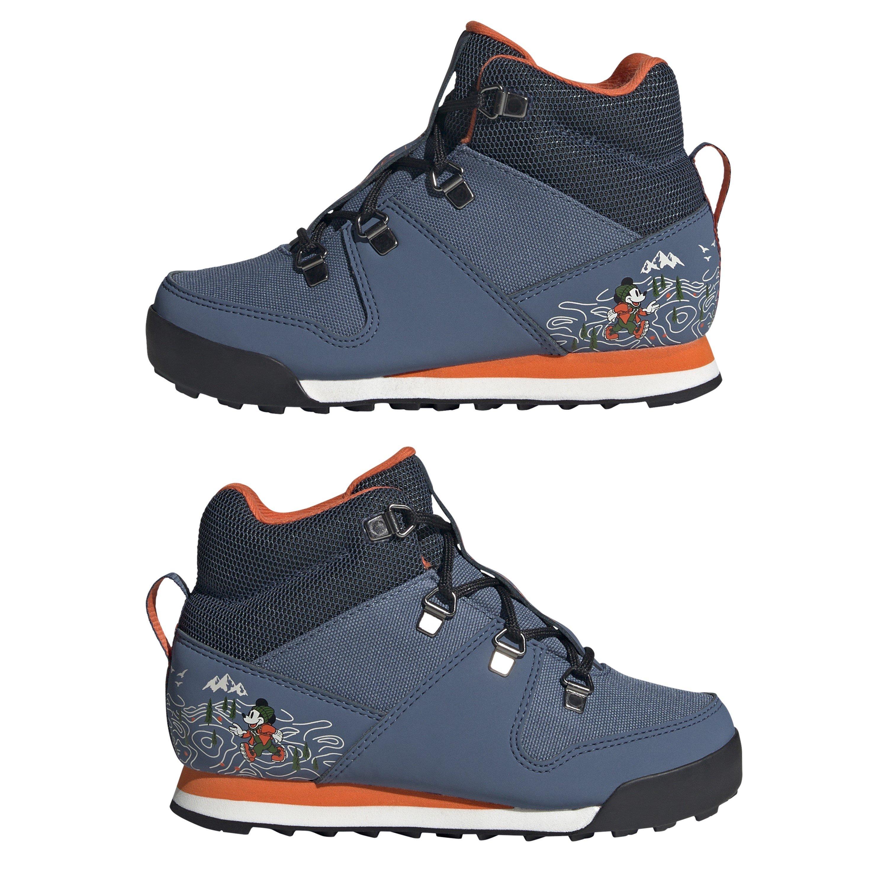 Negro/Gris - adidas - Terrex Snowpitch Disney K Walking Shoes Unisex Adults - 9