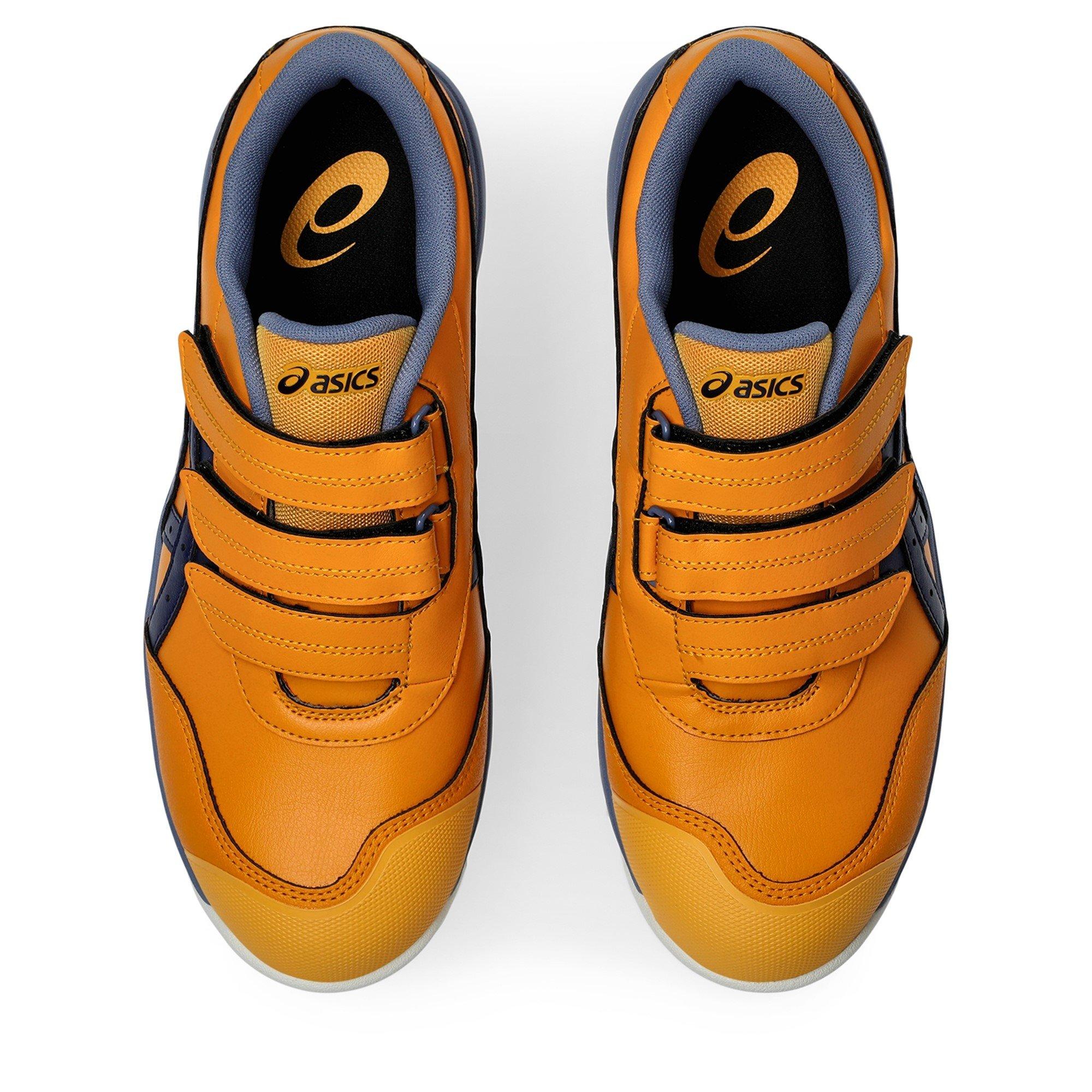 AMBER/BLUE - Asics - Winjob CP311 Safety Boots - 6