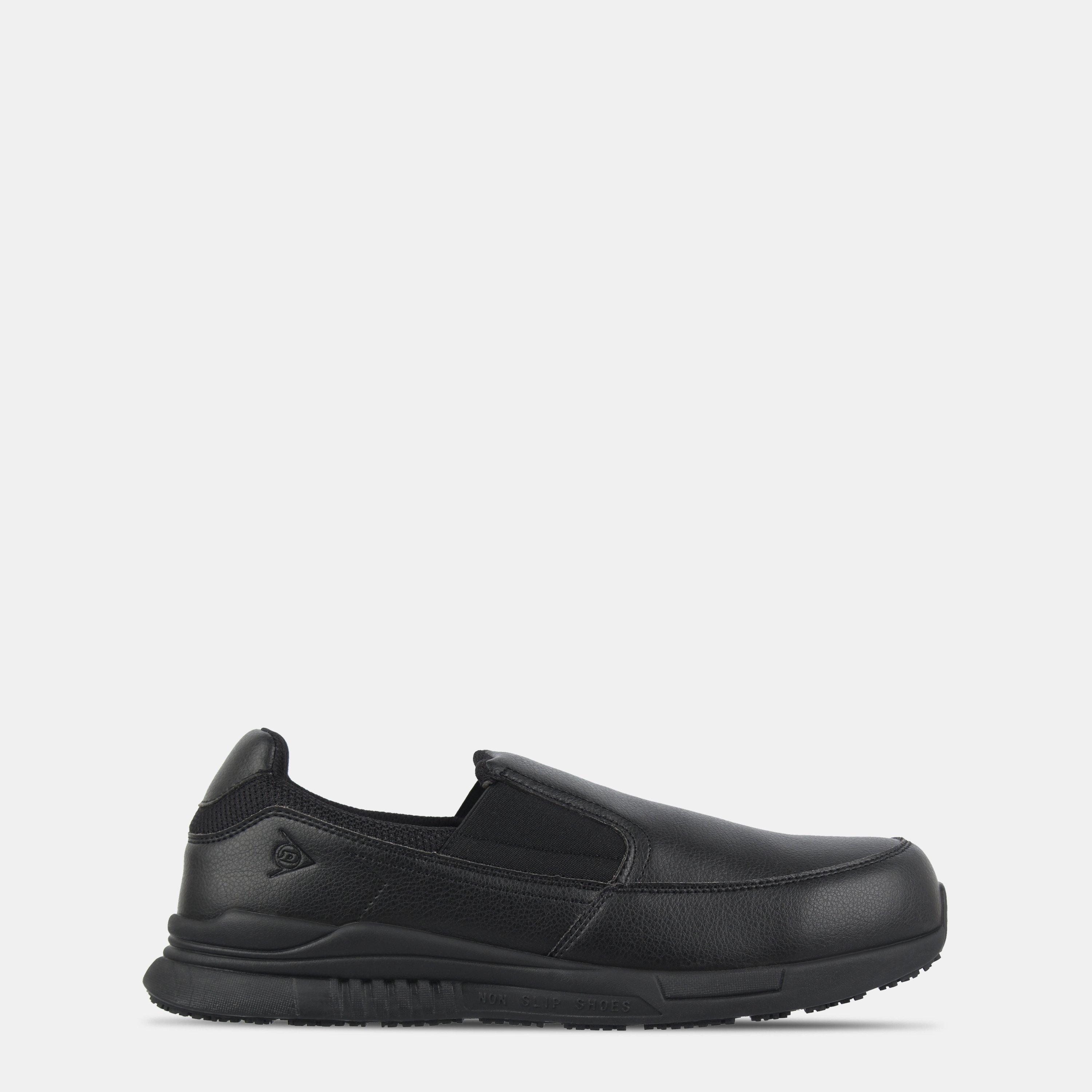 Nero - Dunlop - Mens Troy Synthetic Memory Foam Occupational Shoes - 1