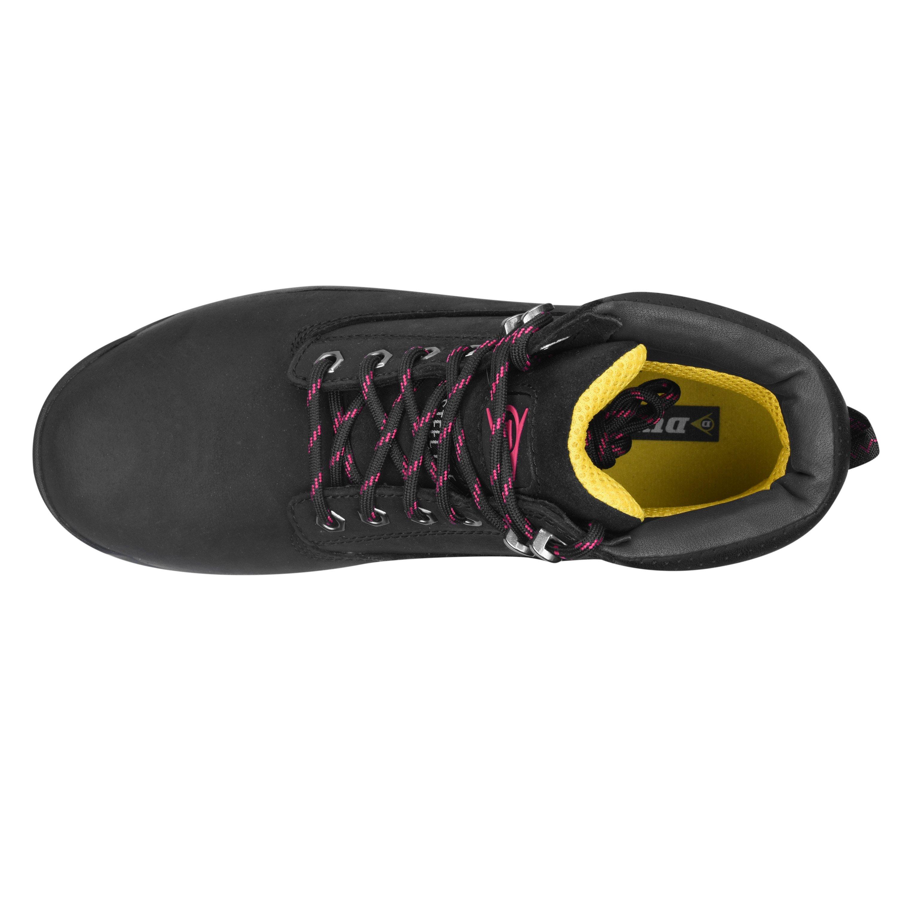 Black - Dunlop - OnSite Steel Toe Cap Boots Womens - 3