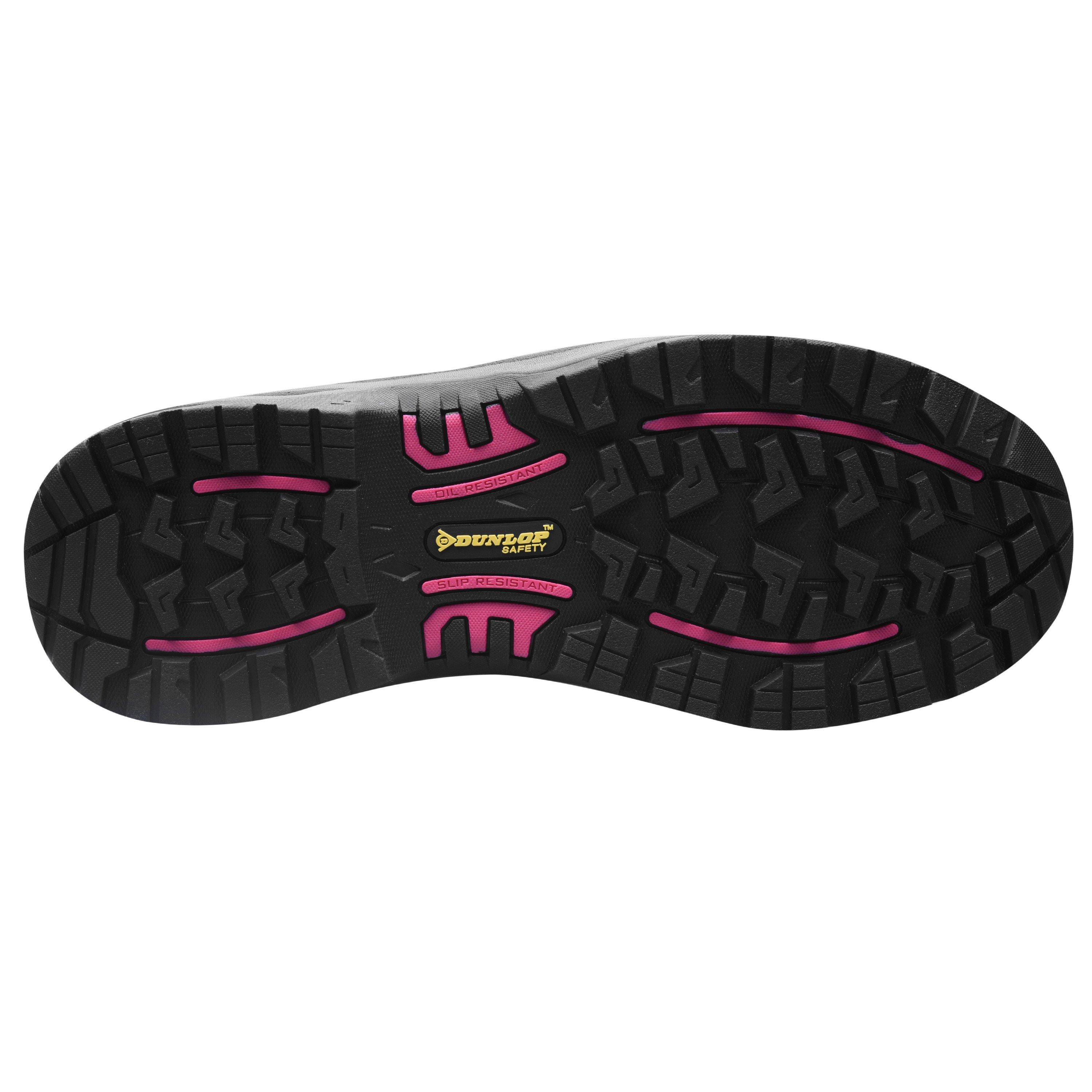 Black - Dunlop - OnSite Steel Toe Cap Boots Womens - 4