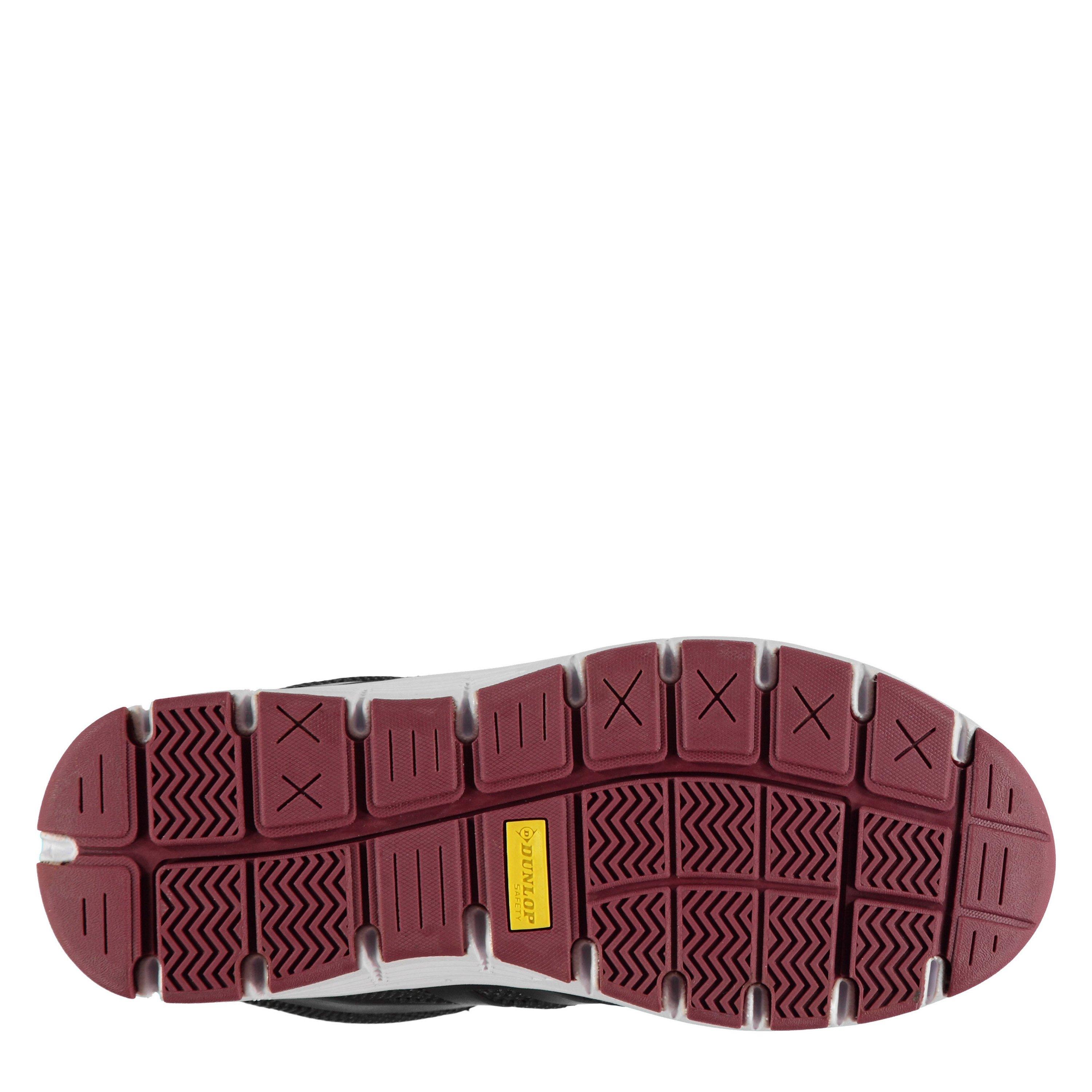 Zwart/Fuchsia - Dunlop - Maine Steel Toe Cap Shoes Womens - 2