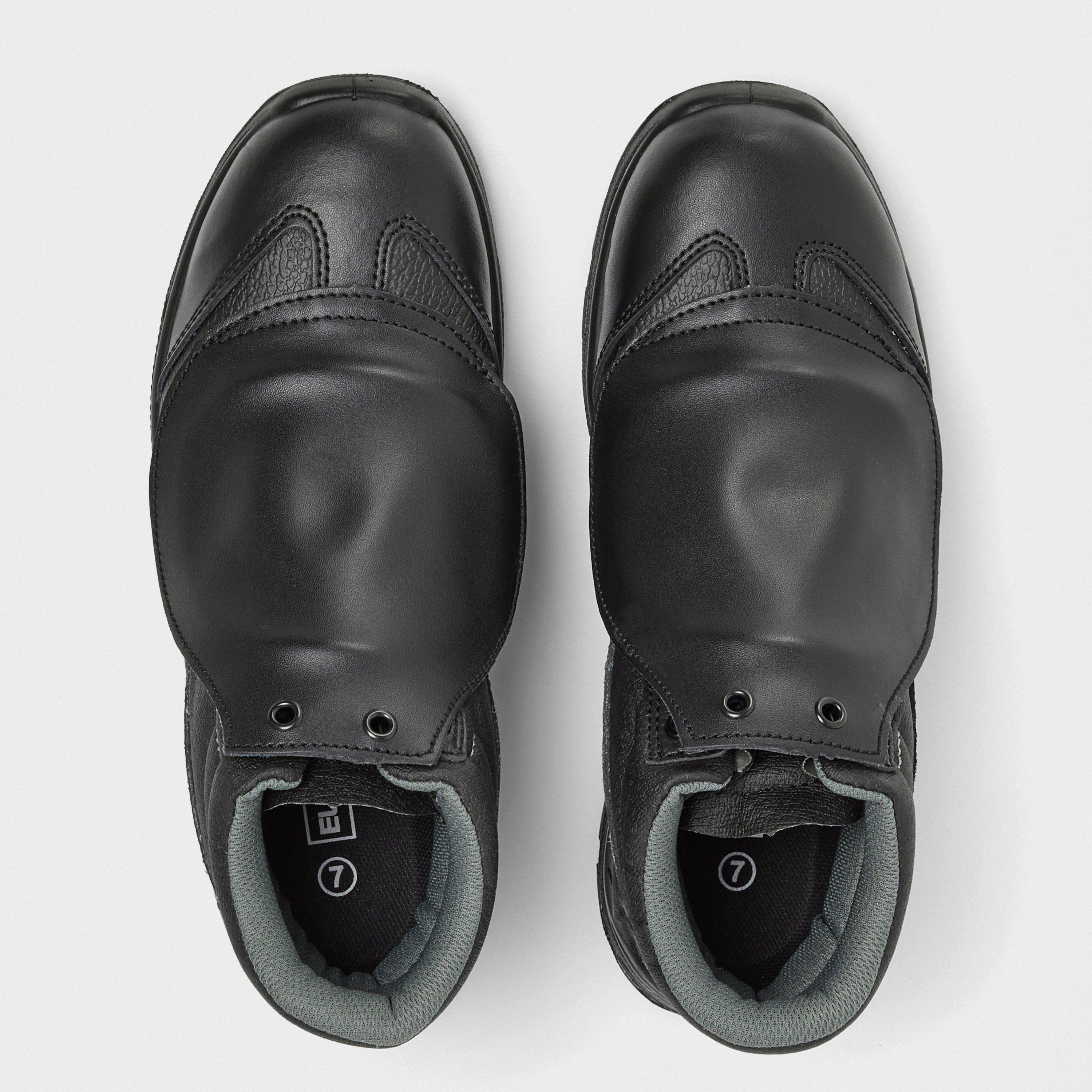 Black - Eurotec - Unisex Adults Safety Steel Toe Cap Boot - 4