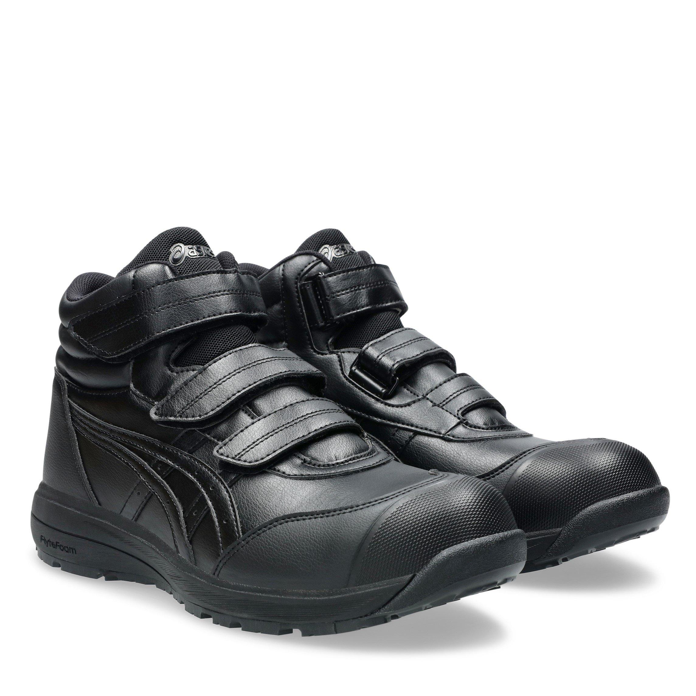BLACK/BLACK - Asics - Winjob CP312 Safety Boots - 4