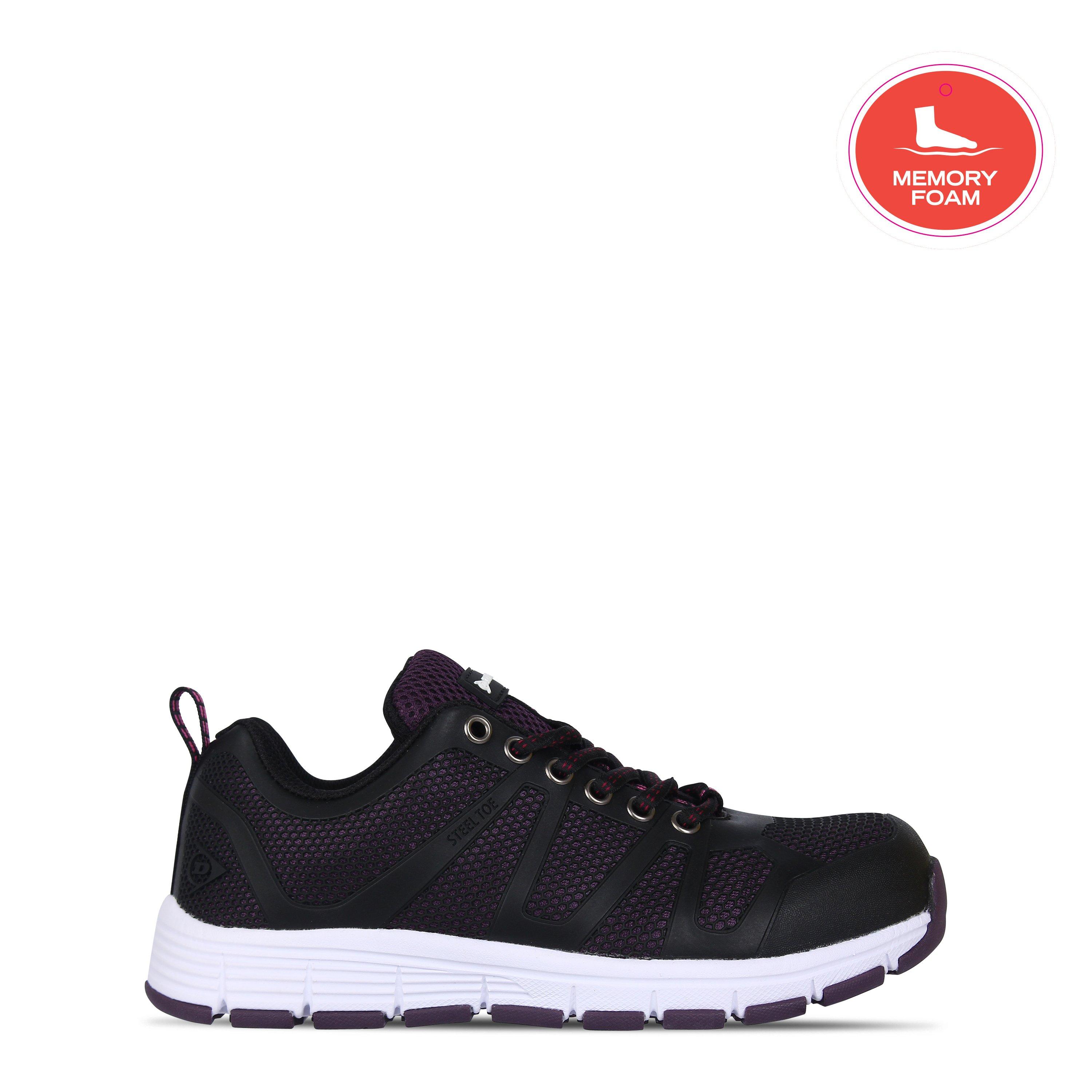 Black - Dunlop - Reno Safety Shoes Womens - 1