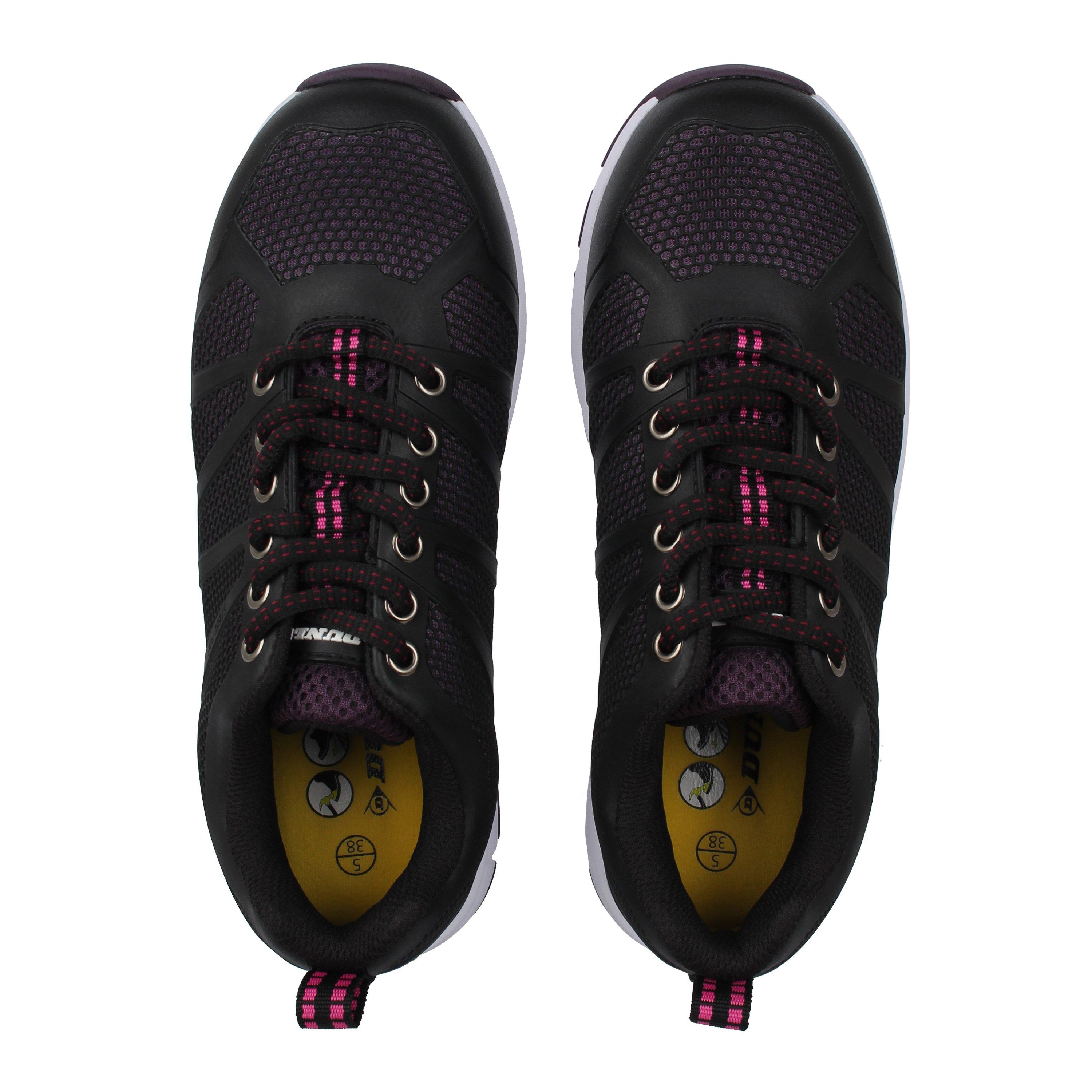 Nero - Dunlop - Reno Safety Shoes Womens - 5