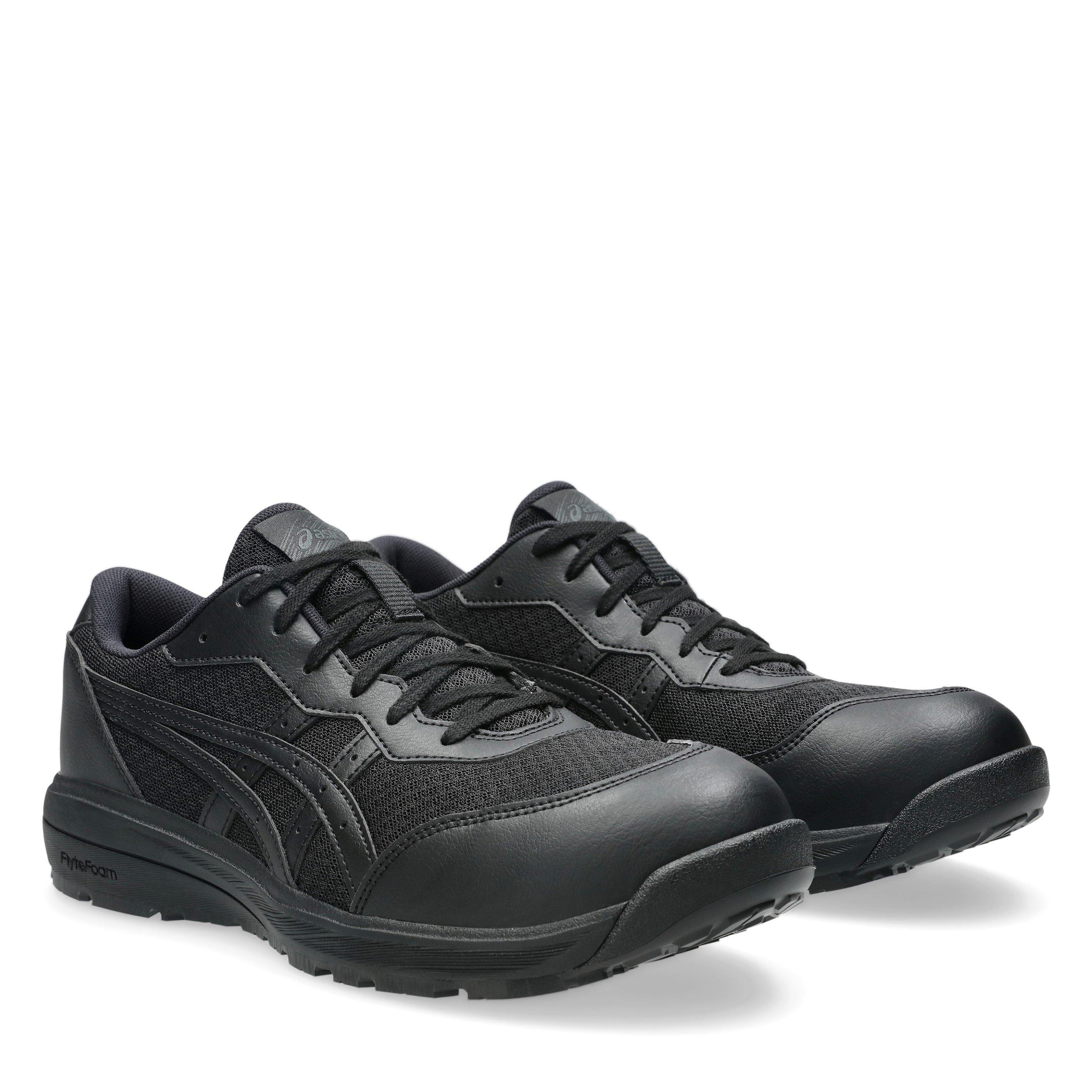 BLACK/BLACK - Asics - Winjob Safety Steel Toe Cap Boots - 4