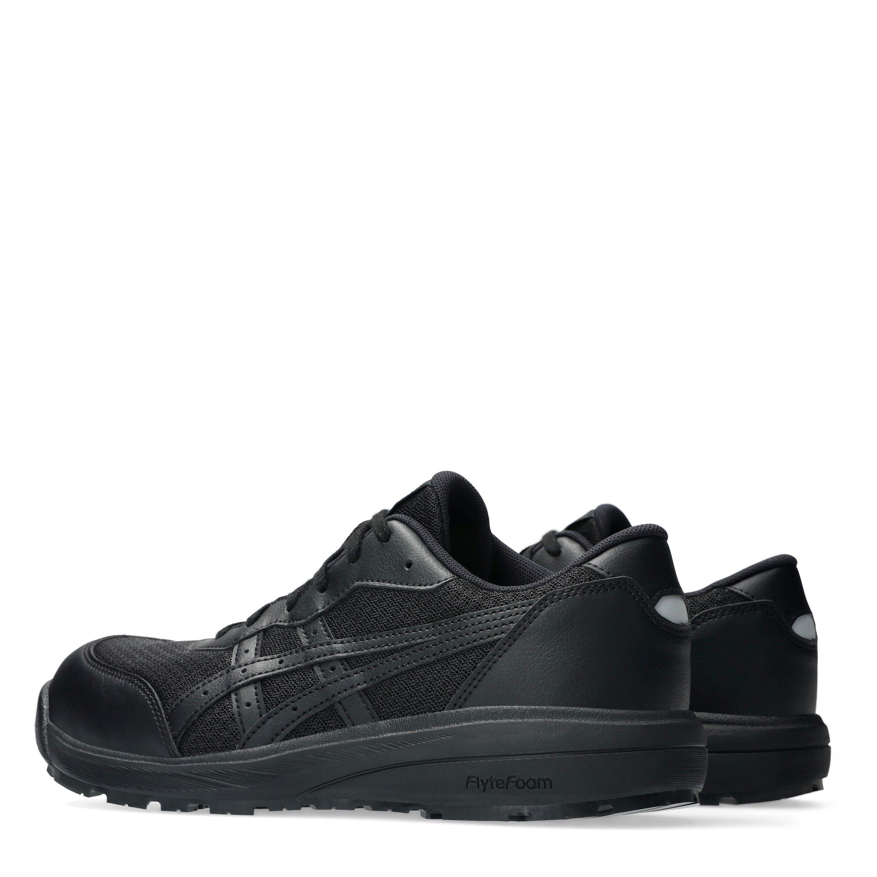 BLACK/BLACK - Asics - Winjob Safety Steel Toe Cap Boots - 5