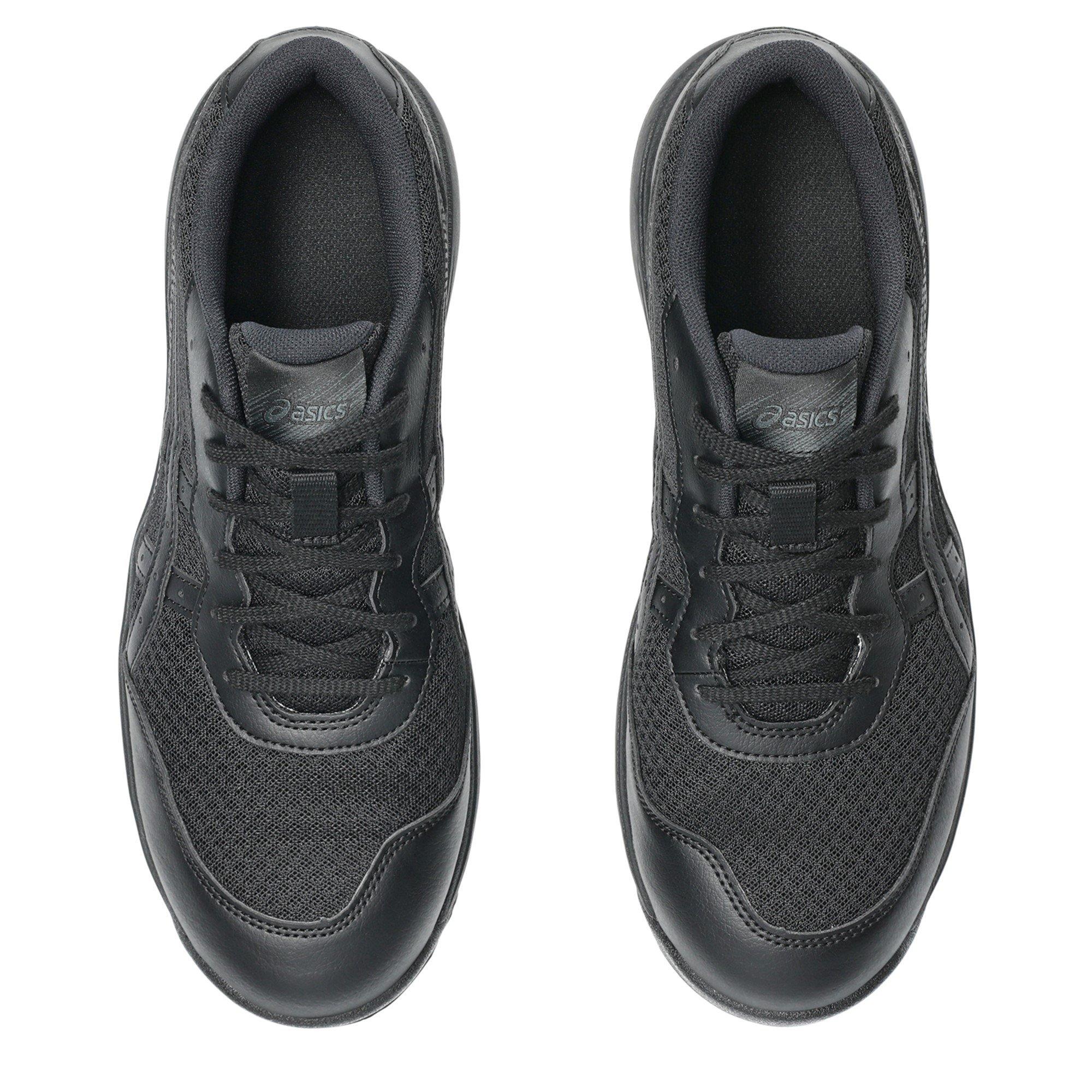 BLACK/BLACK - Asics - Winjob Safety Steel Toe Cap Boots - 6