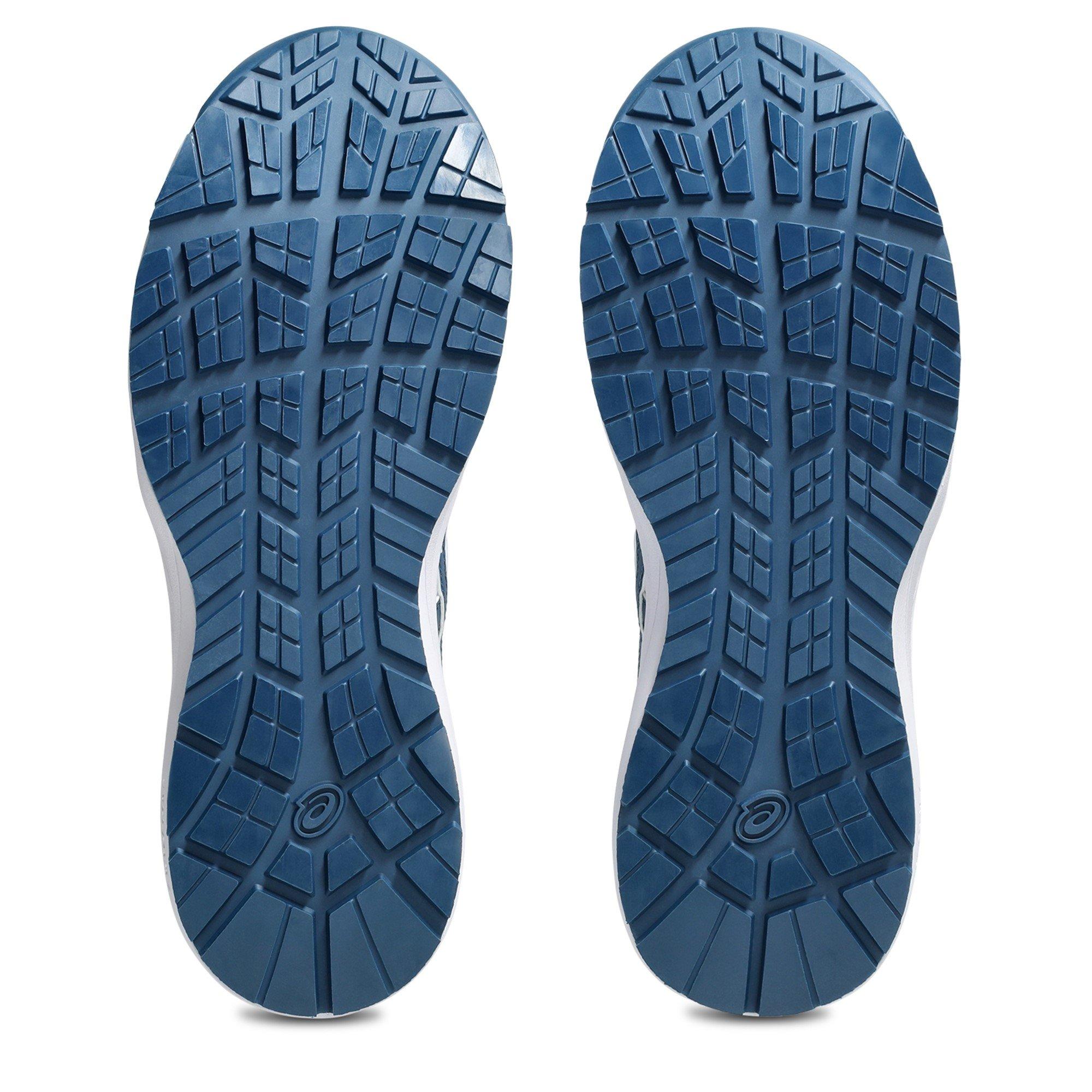 WHITE/MAKO BLUE - Asics - Winjob 221 Safety Steel Toe Cap Boots - 3