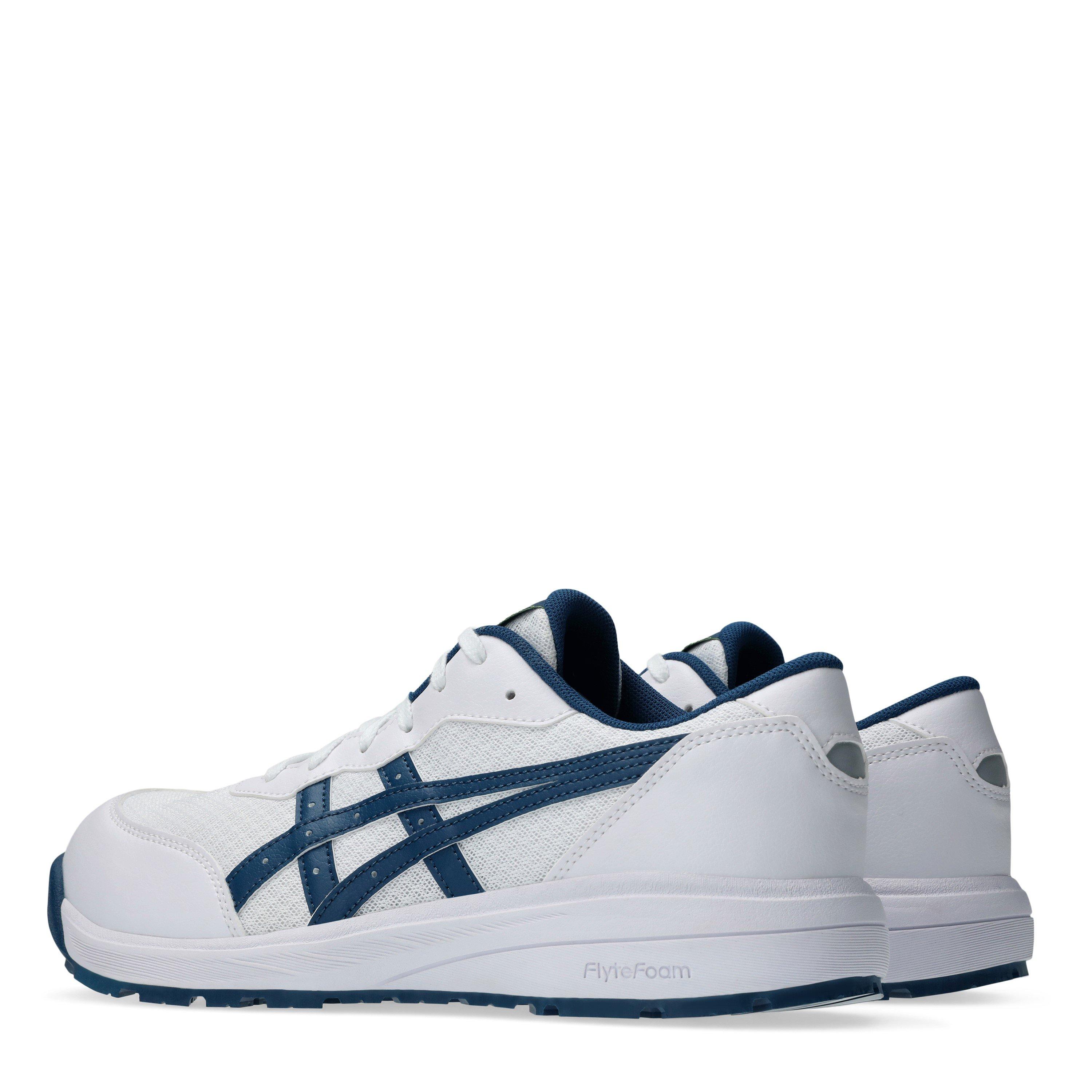 WHITE/MAKO BLUE - Asics - Winjob 221 Safety Steel Toe Cap Boots - 5