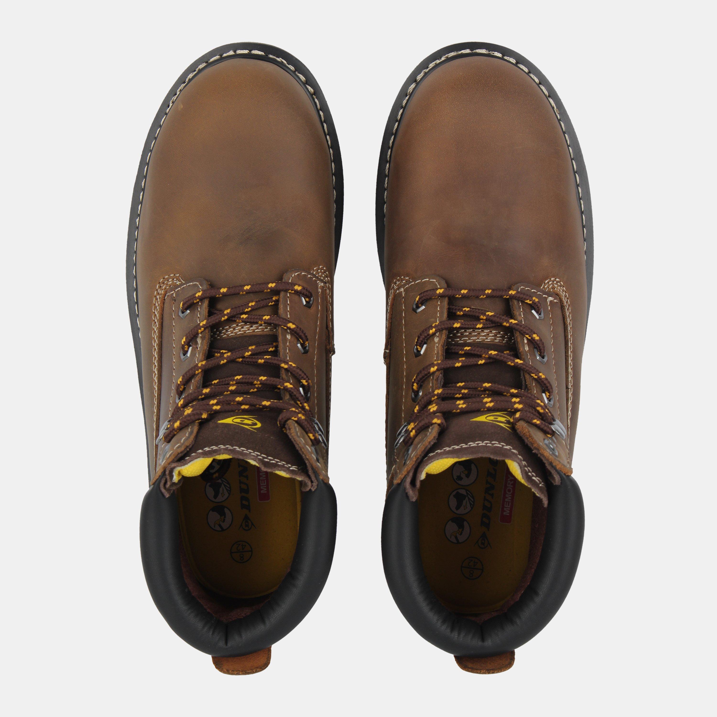 Brown - Dunlop - Nevada Steel Toe Cap Boots Mens - 4
