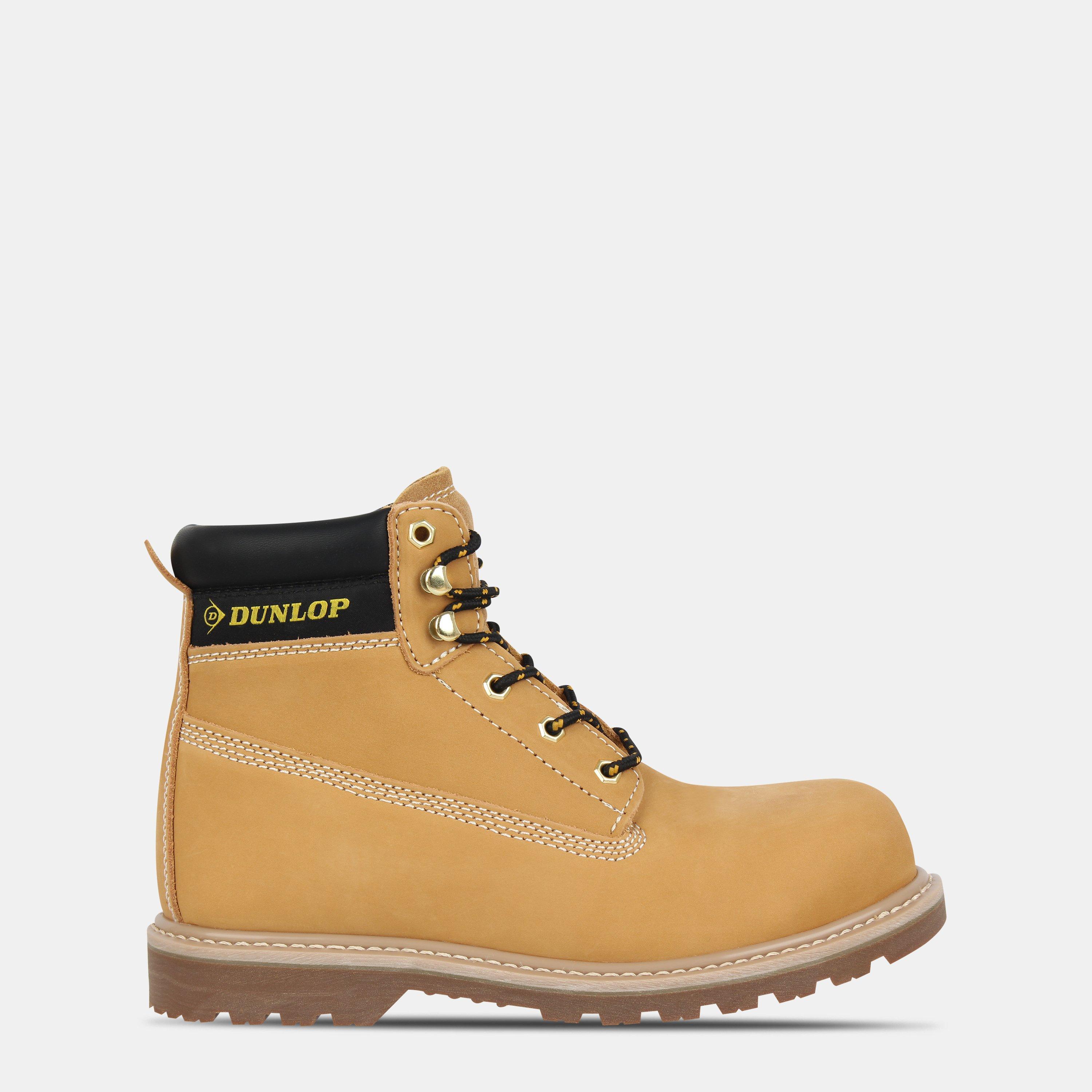 Honey - Dunlop - Nevada Steel Toe Cap Boots Mens - 1