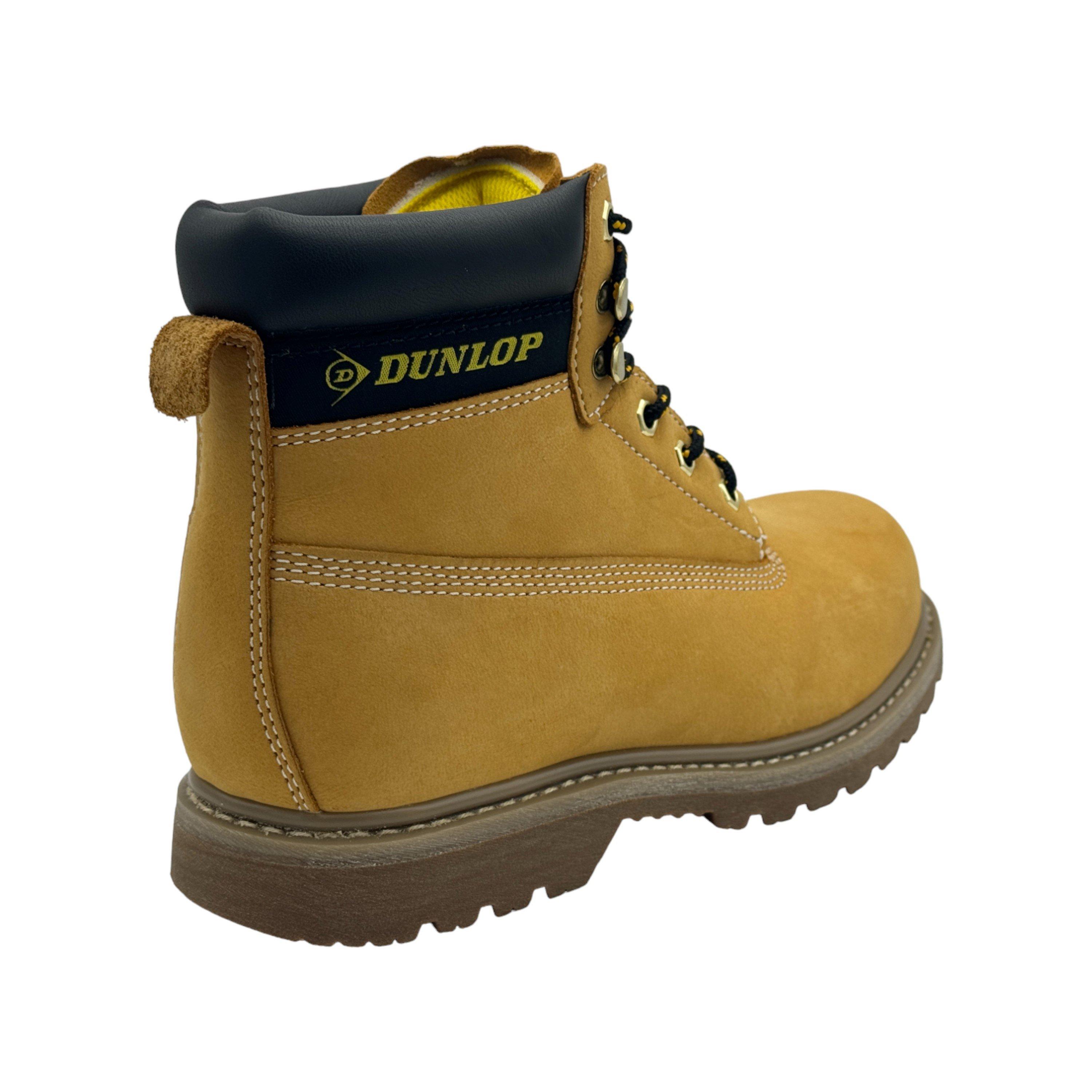 Honey - Dunlop - Nevada Steel Toe Cap Boots Mens - 2