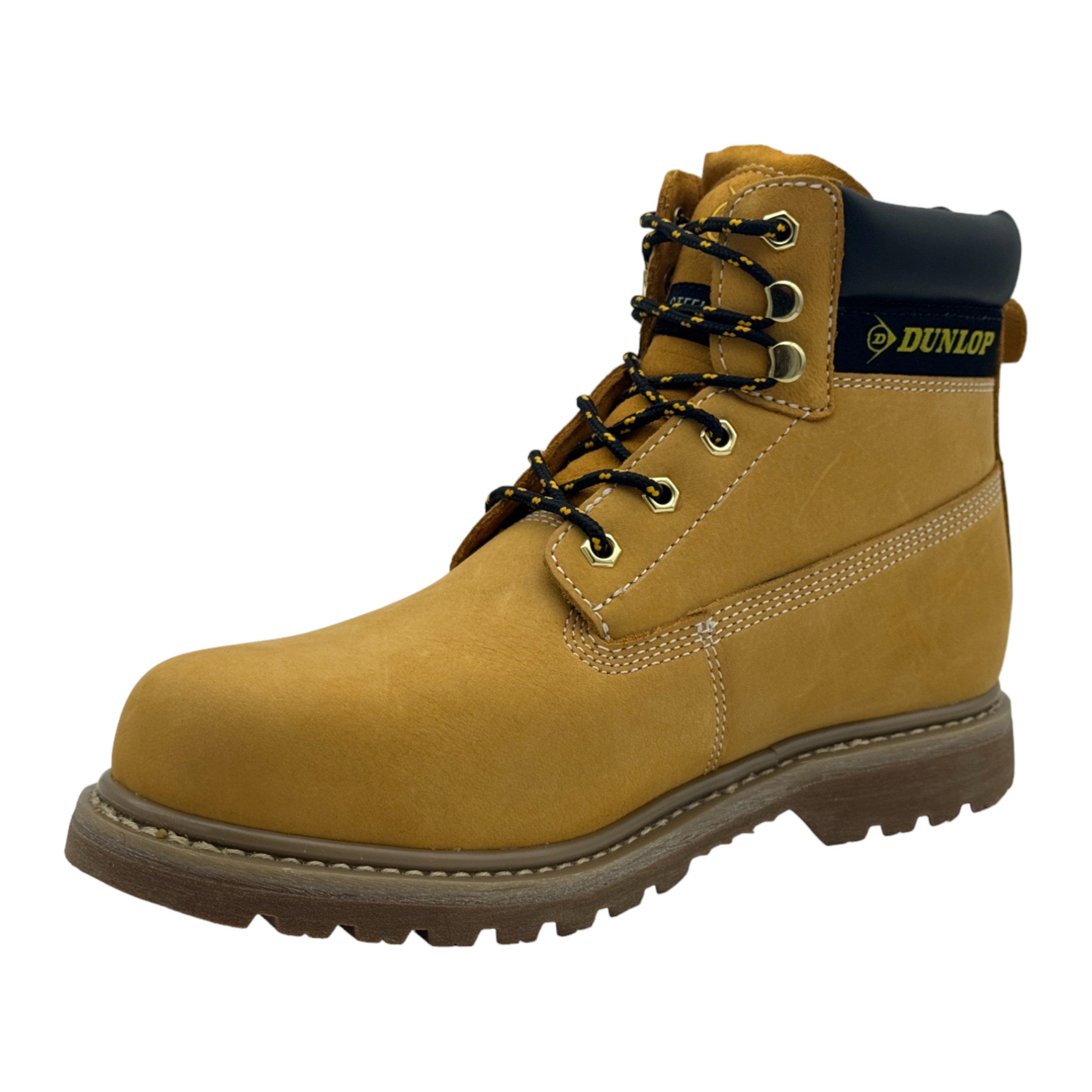 Honey - Dunlop - Nevada Steel Toe Cap Boots Mens - 3