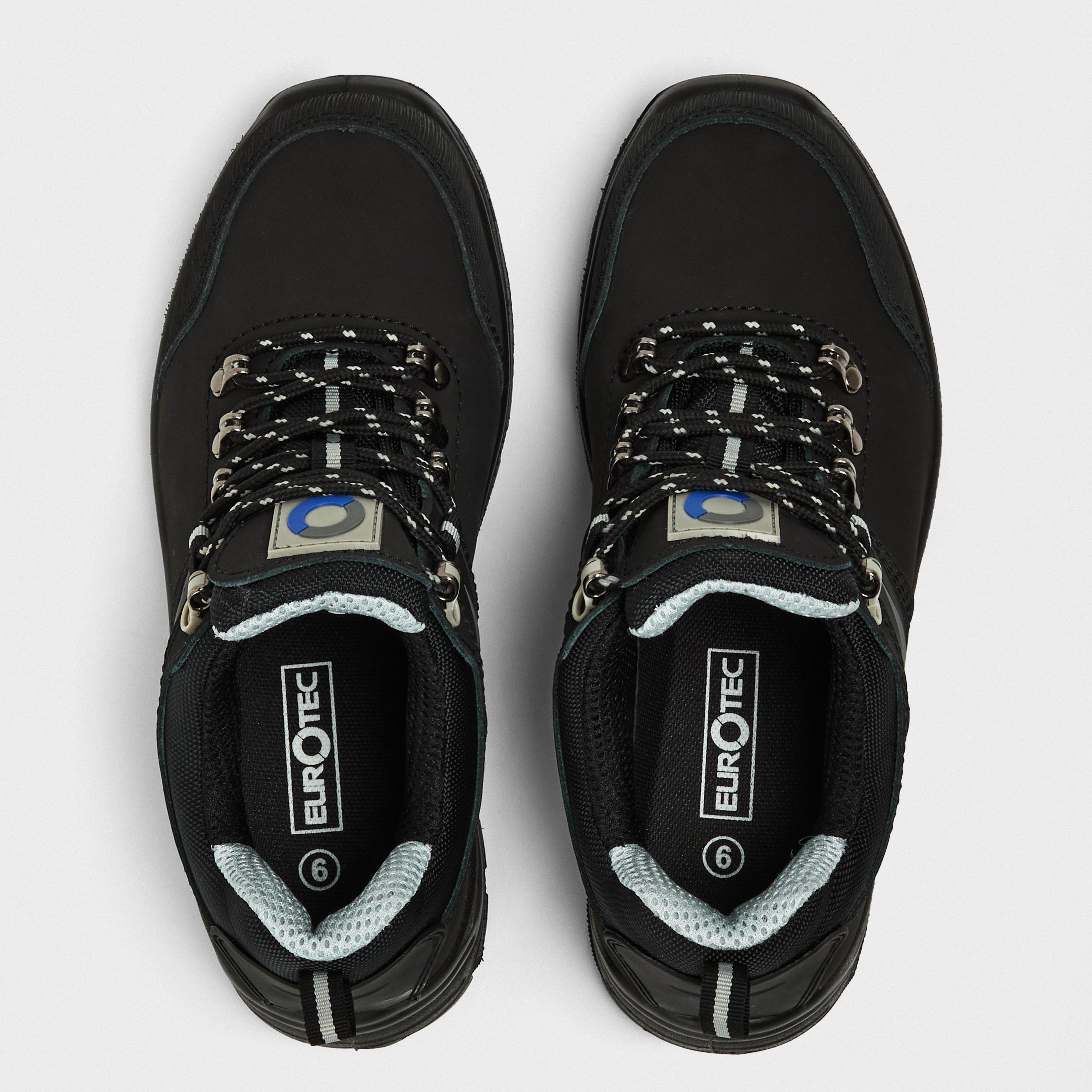 Black - Eurotec - Unisex Adults Safety Steel Toe Cap Boot - 4