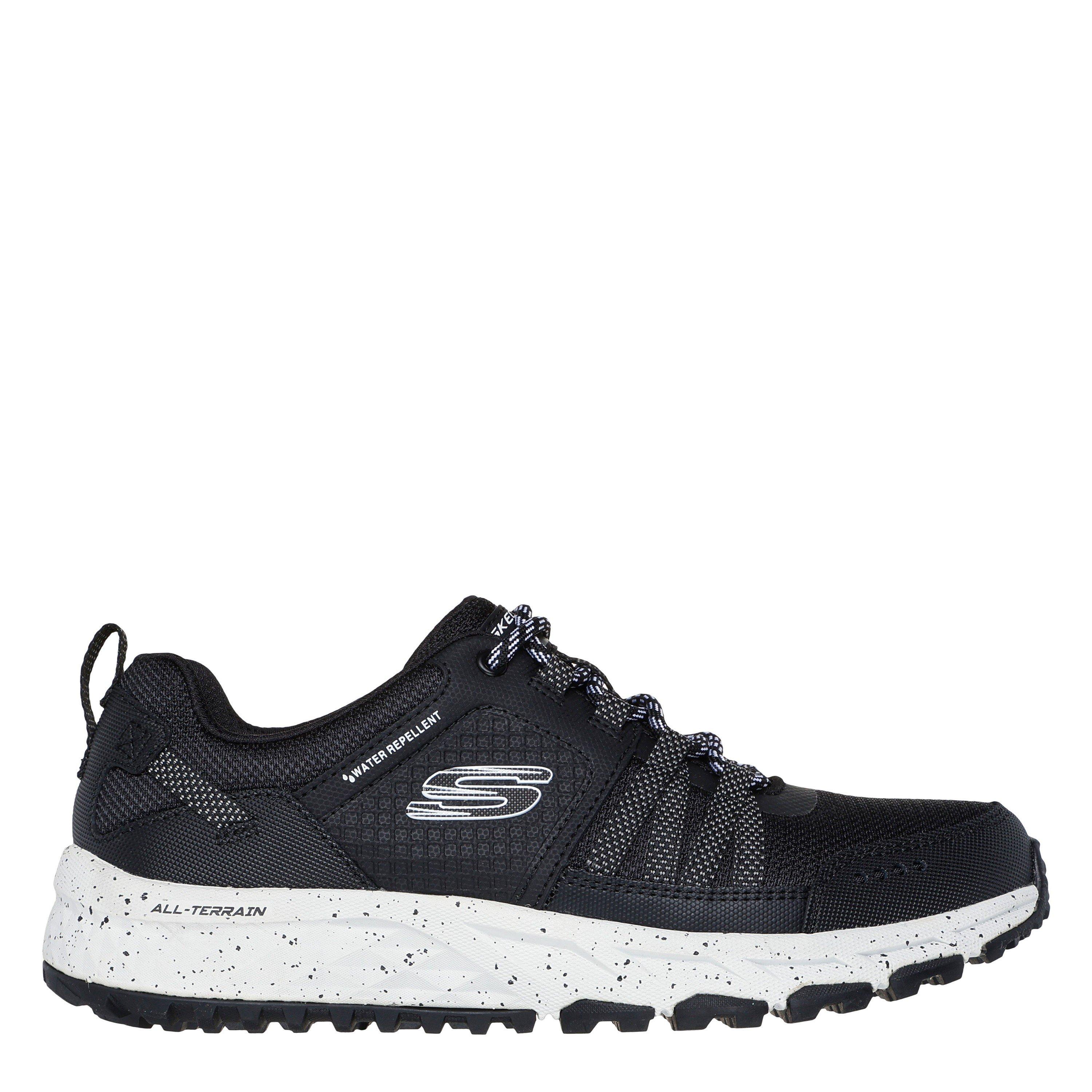 Black/White - Skechers - Women's Escapeplan Waterproof Walking Shoes - 1