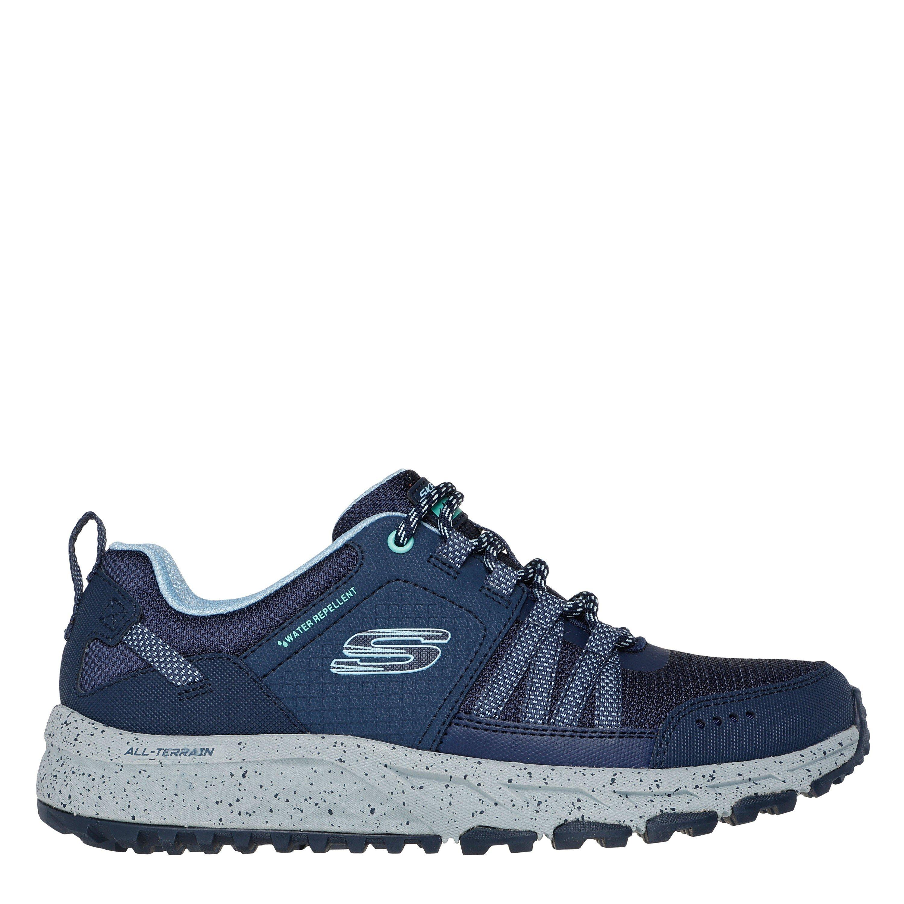 Skechers Women's Escapeplan Waterproof Walking Shoes - Navy/Blue - 2.5 (35.5)