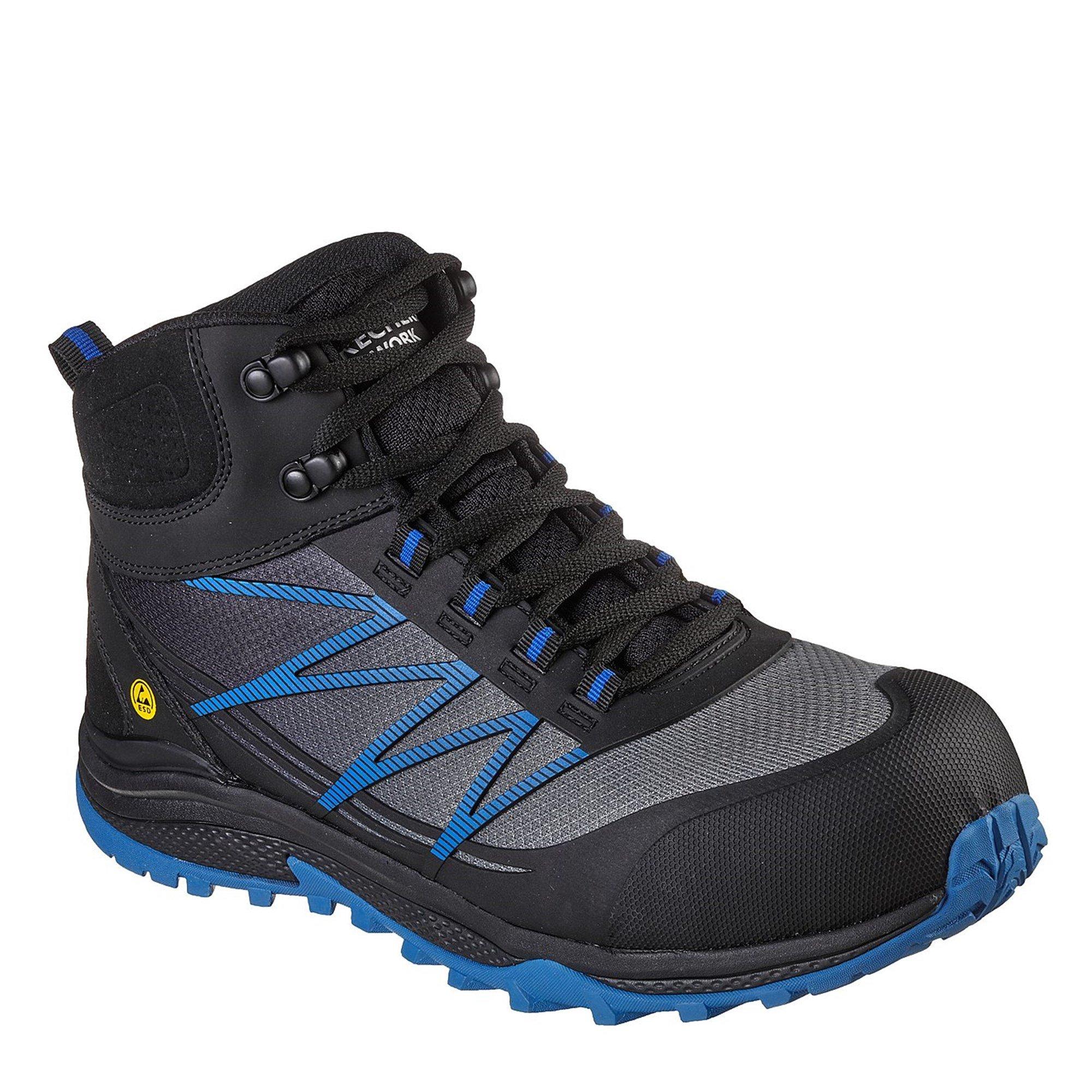 Blue/Gry/Blk - Skechers - Firmle Safety Boots Mens - 3