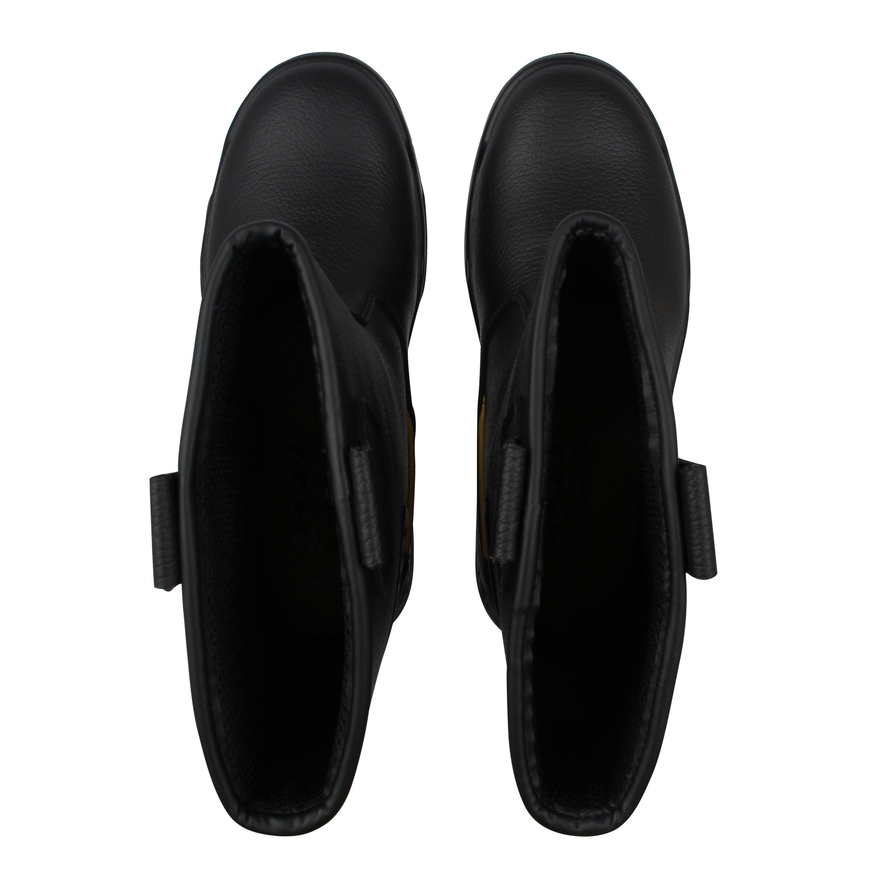 Black - Dunlop - Rigger Steel Toe Cap Boots Mens - 5