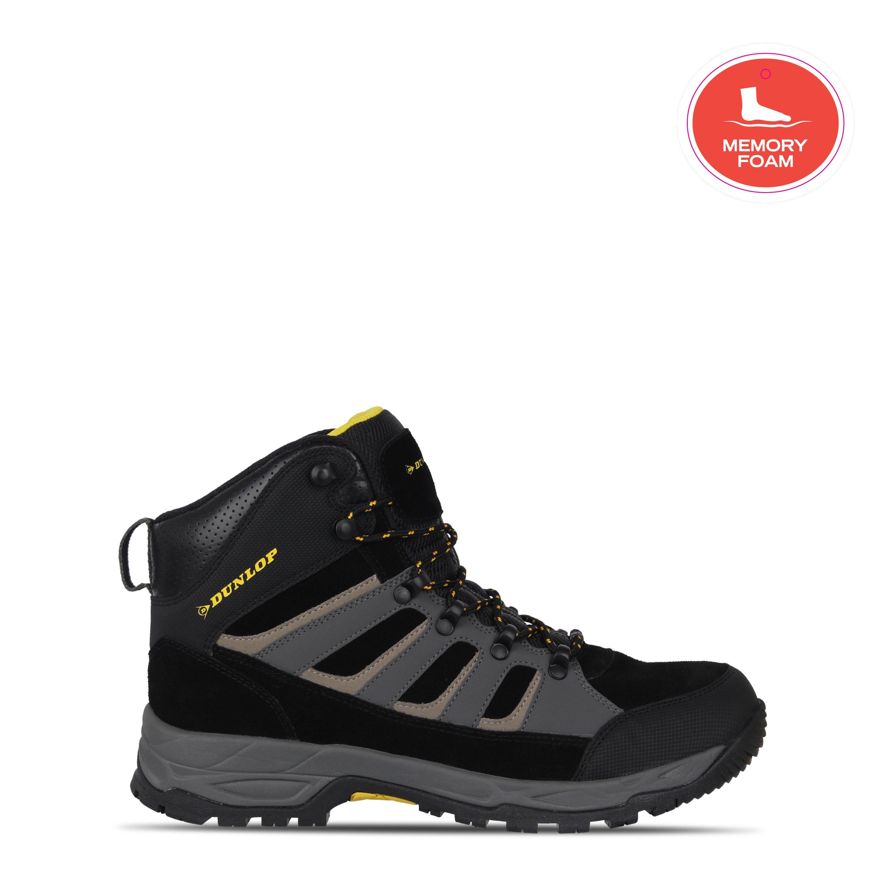 Black/Charcoal - Dunlop - Michigan Steel Toe Cap Boots Mens - 1
