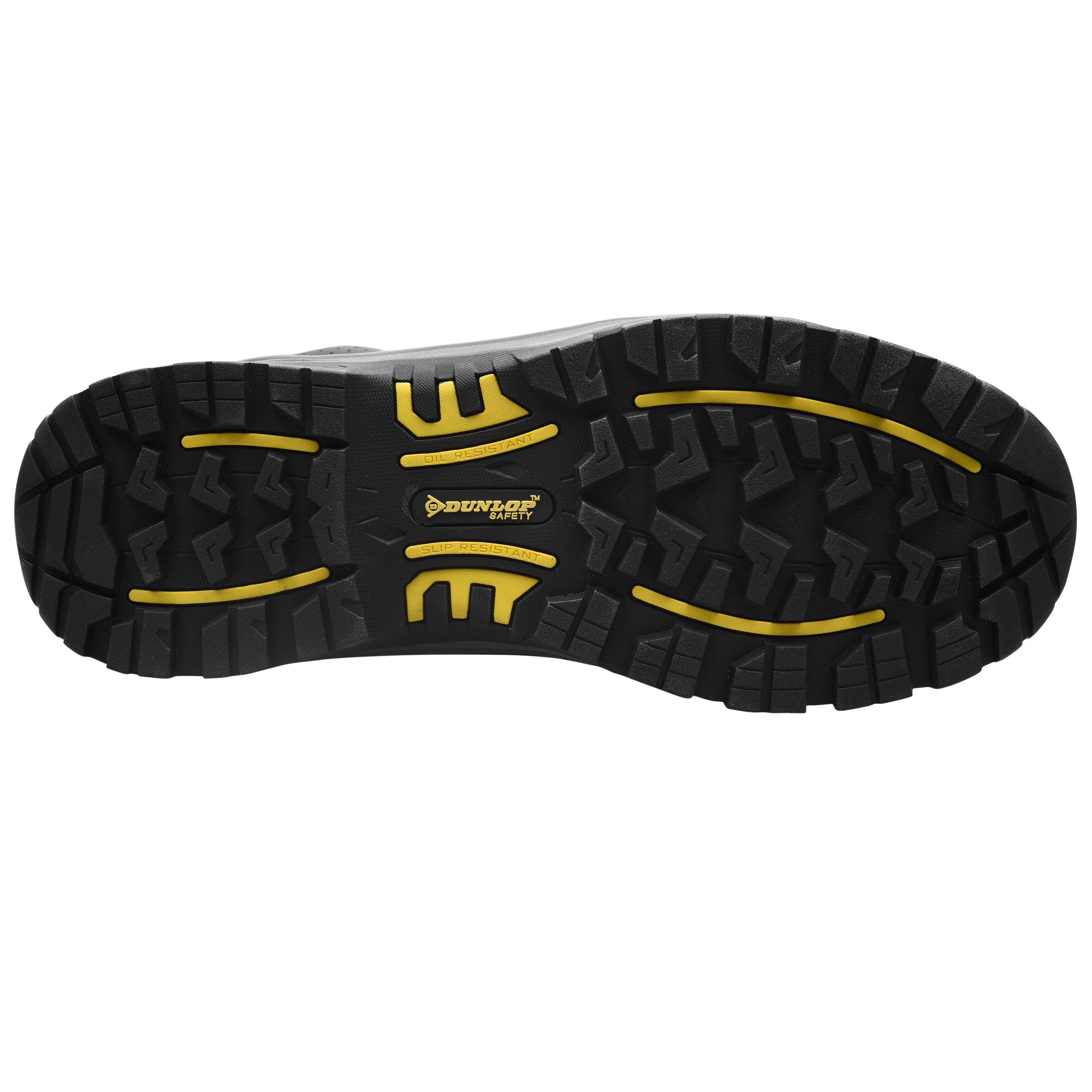 Black - Dunlop - On Site Steel Toe Cap Boots Mens - 4