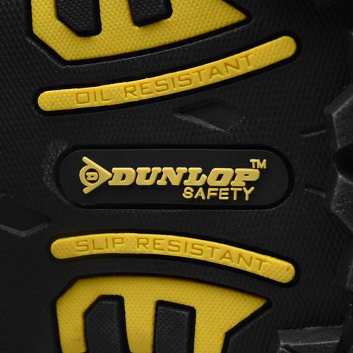 Black - Dunlop - Safety On Site Steel Toe Cap Safety Boots - 6
