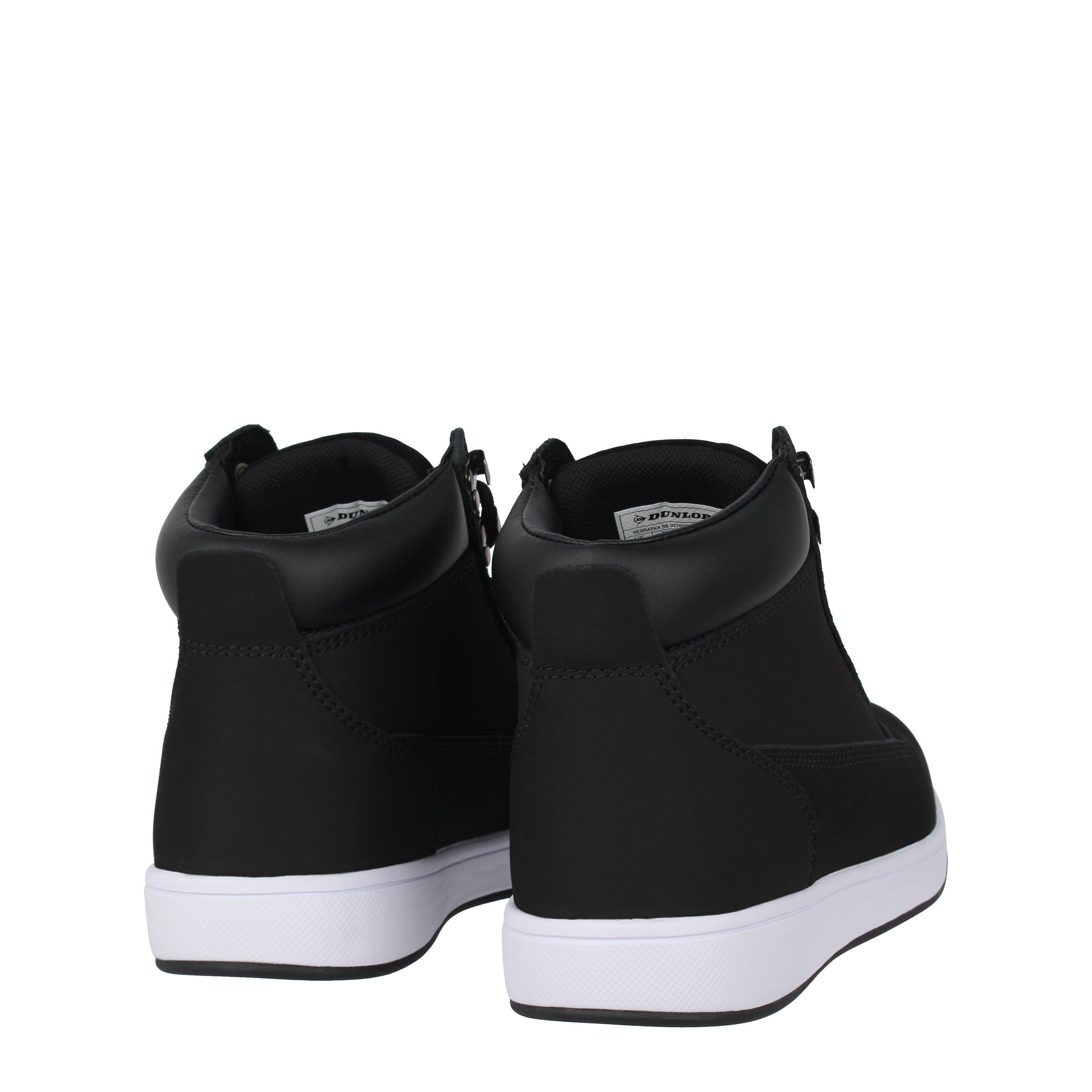 Black/White - Dunlop - Nebraska Steel Toe Cap Boots Mens - 4