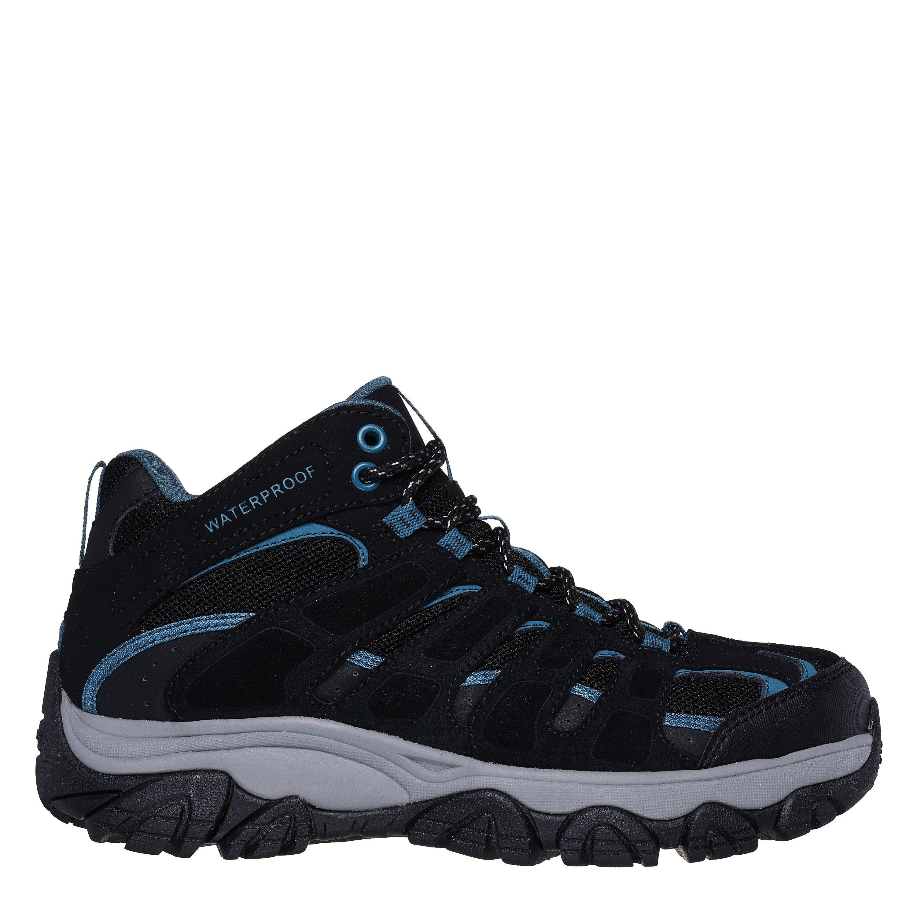 Skechers Women's Adventurer Waterproof Walking Shoes - Black - 2.5 (35.5)