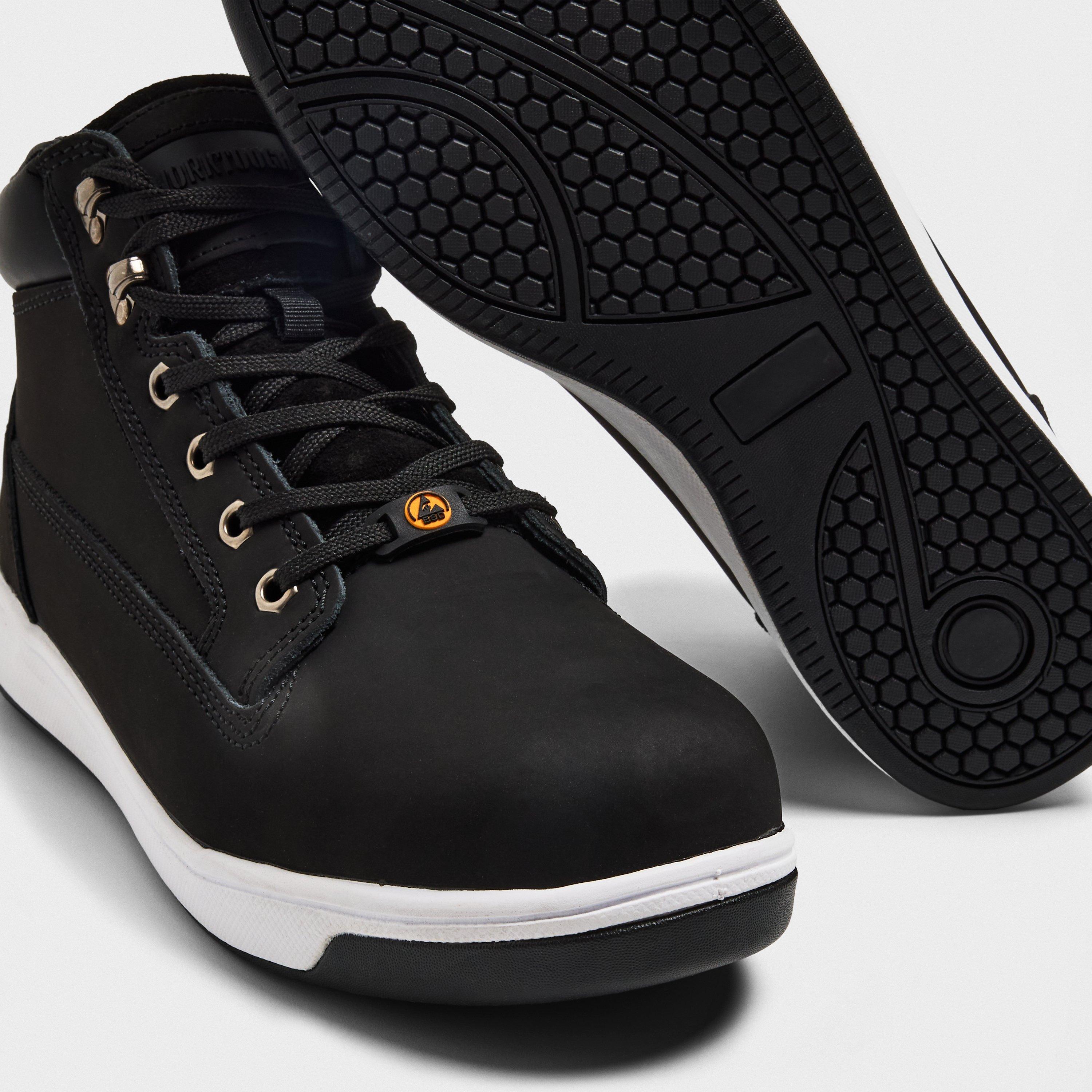 Black - Worktough - Unisex Adults Safety Steel Toe Cap Boot - 3