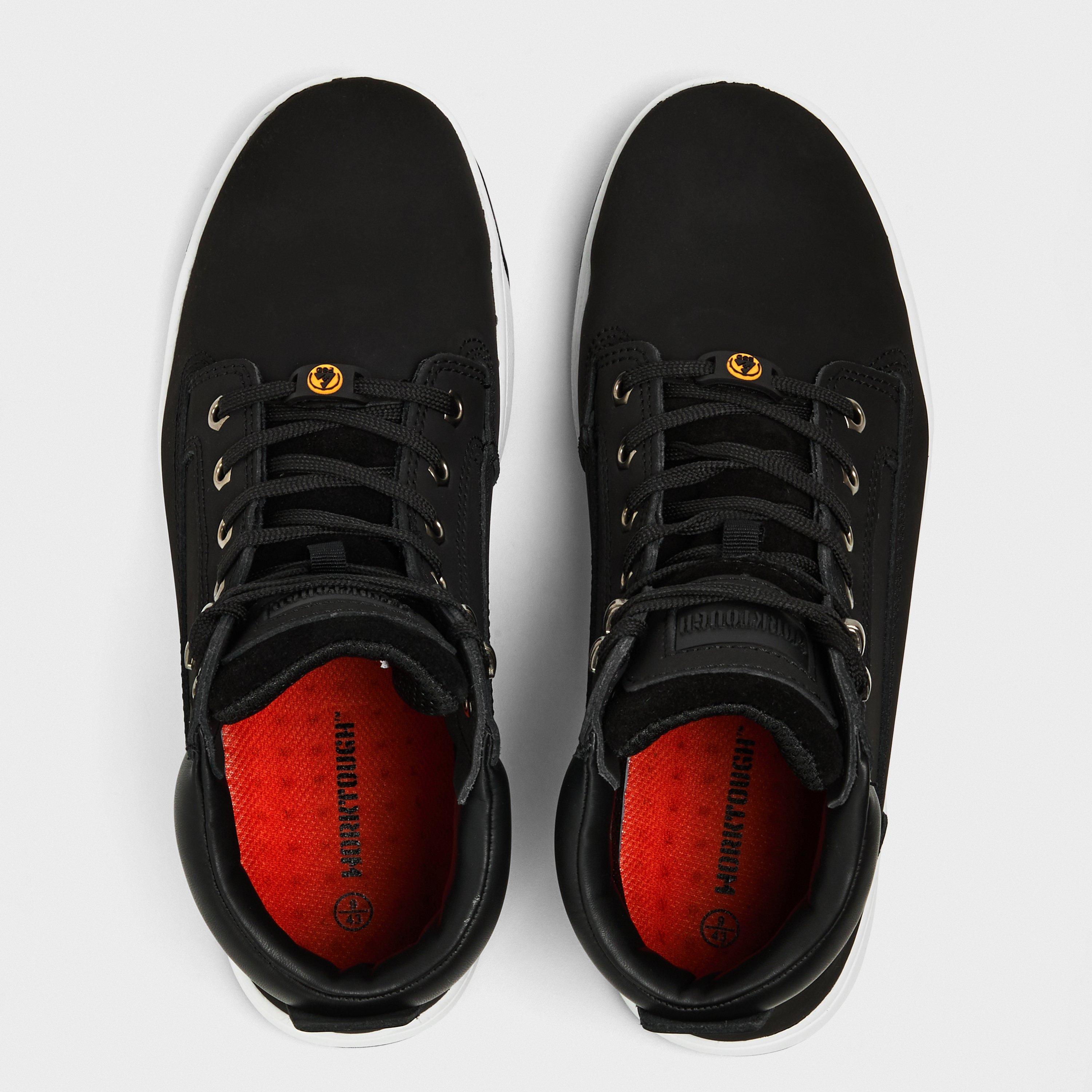 Black - Worktough - Unisex Adults Safety Steel Toe Cap Boot - 4