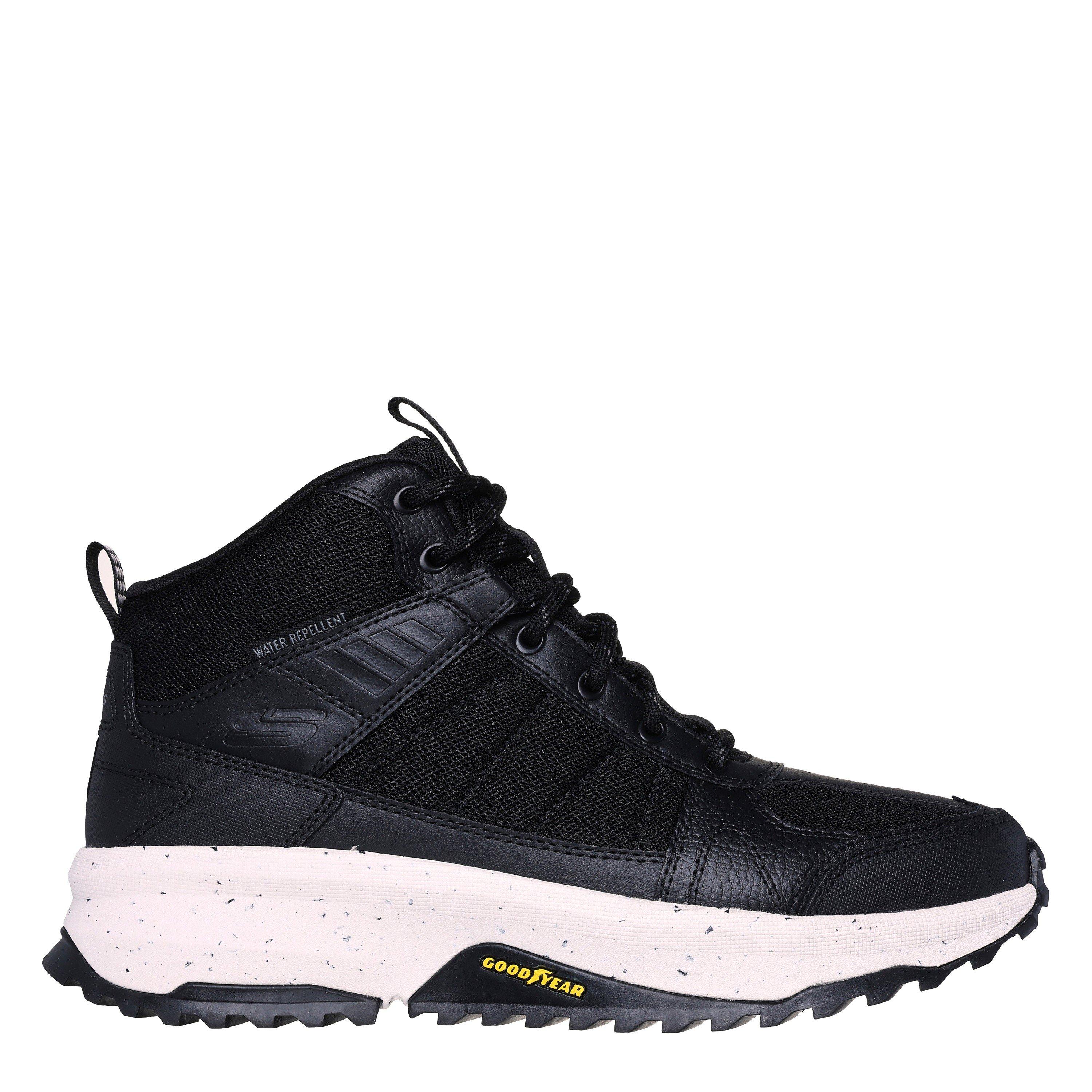 Black/White - Skechers - Men's Seasonal Non Waterproof Walking Shoes - 1