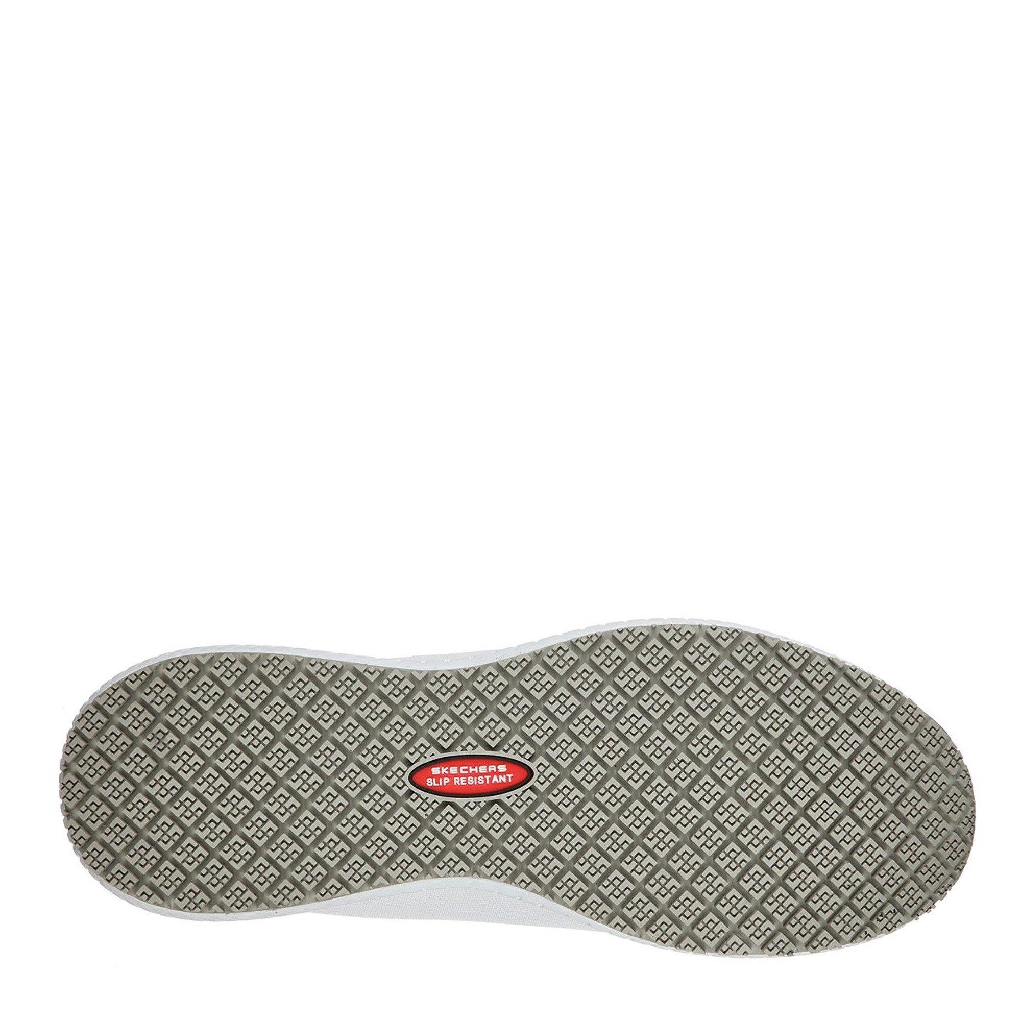 White - Skechers - Slip On Athletic W Resistant Non Shoes Mens - 4